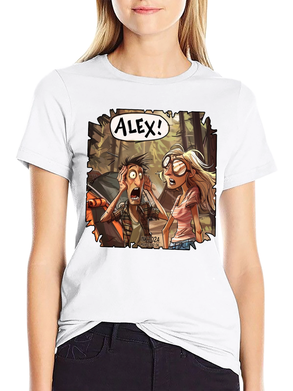 Cartoon Alex! Graphic T-Shirt