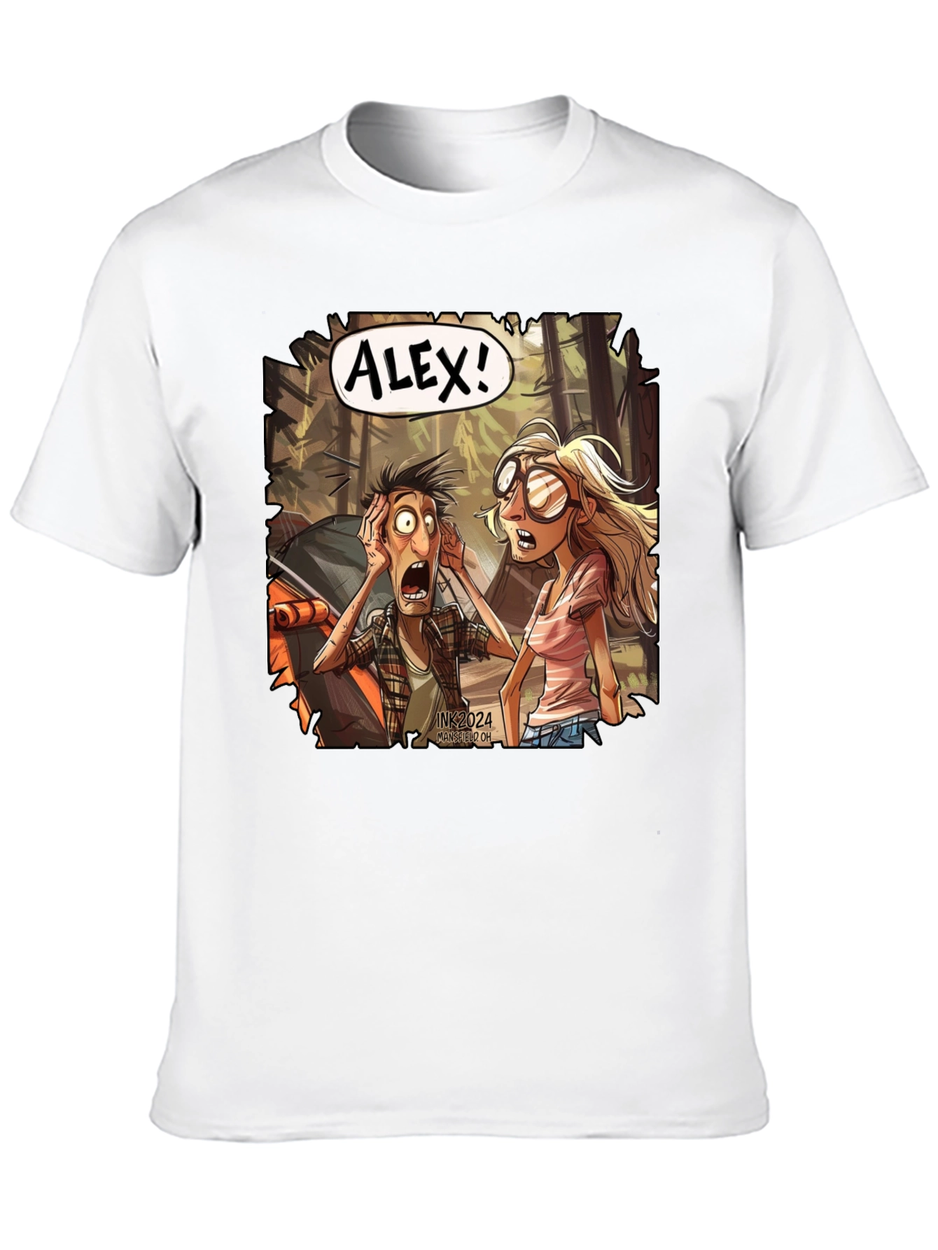 Cartoon Alex! Graphic T-Shirt