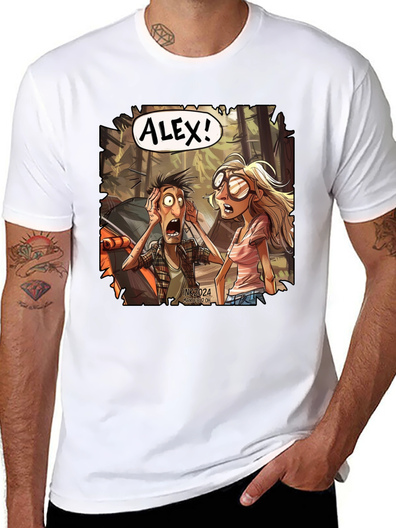 Cartoon Alex! Graphic T-Shirt