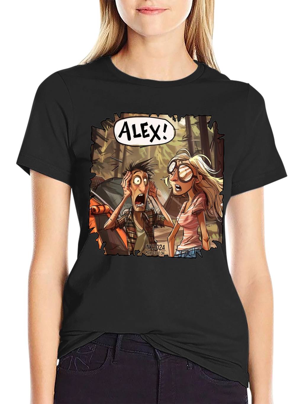 Cartoon Alex! Graphic T-Shirt