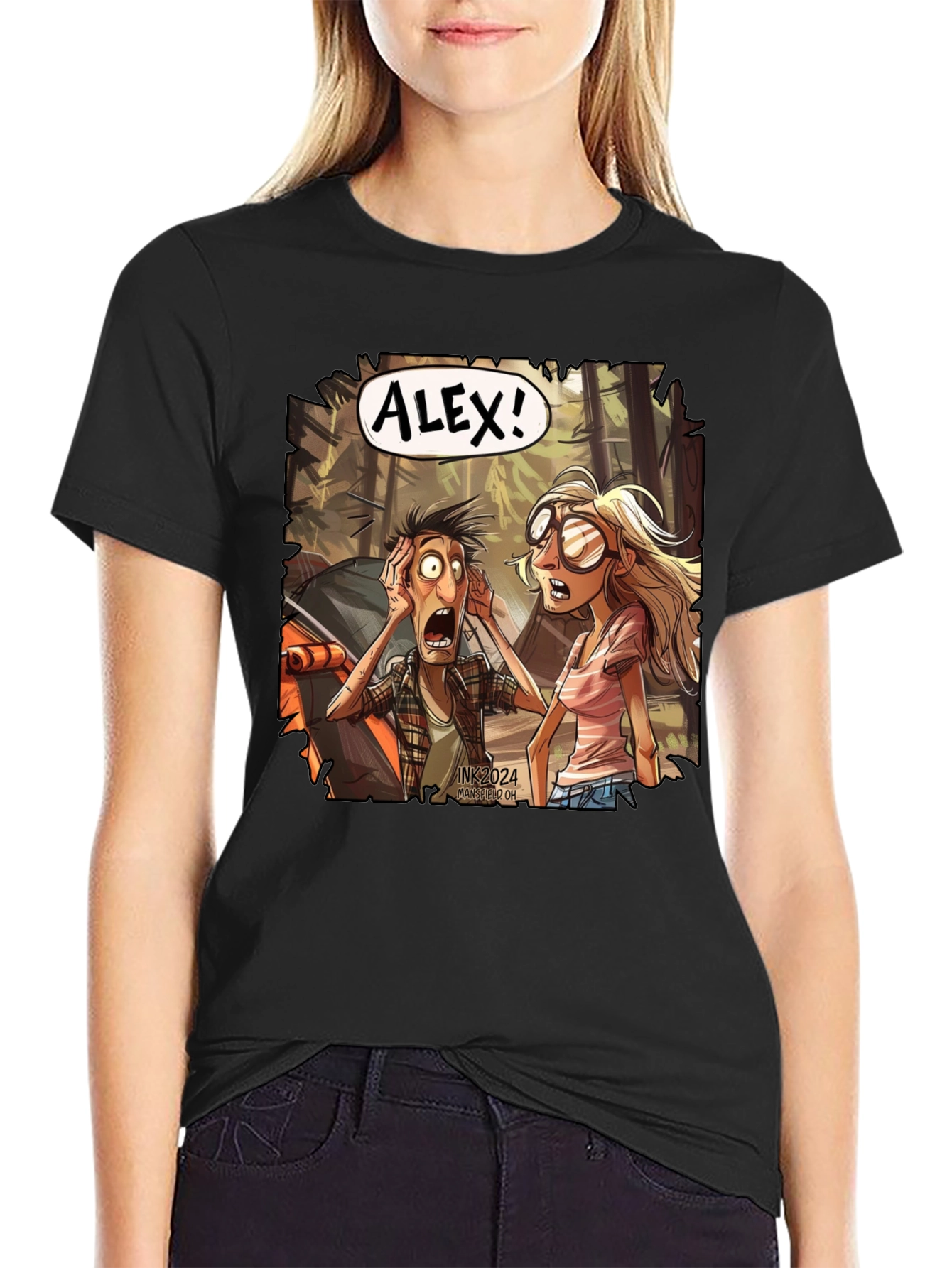 Cartoon Alex! Graphic T-Shirt