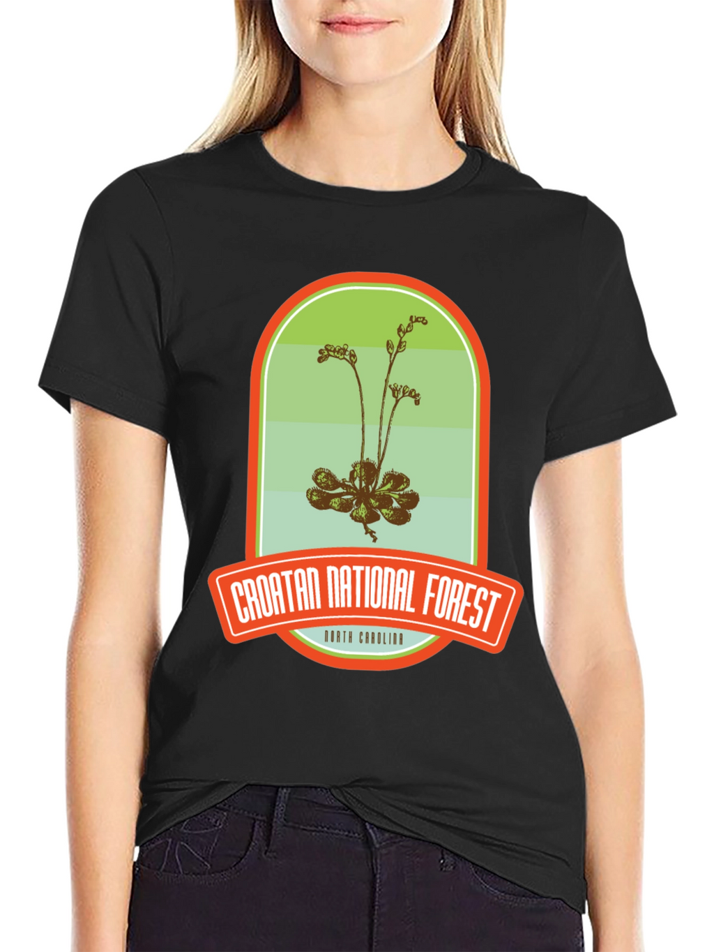 Croatan National Forest Graphic T-Shirt
