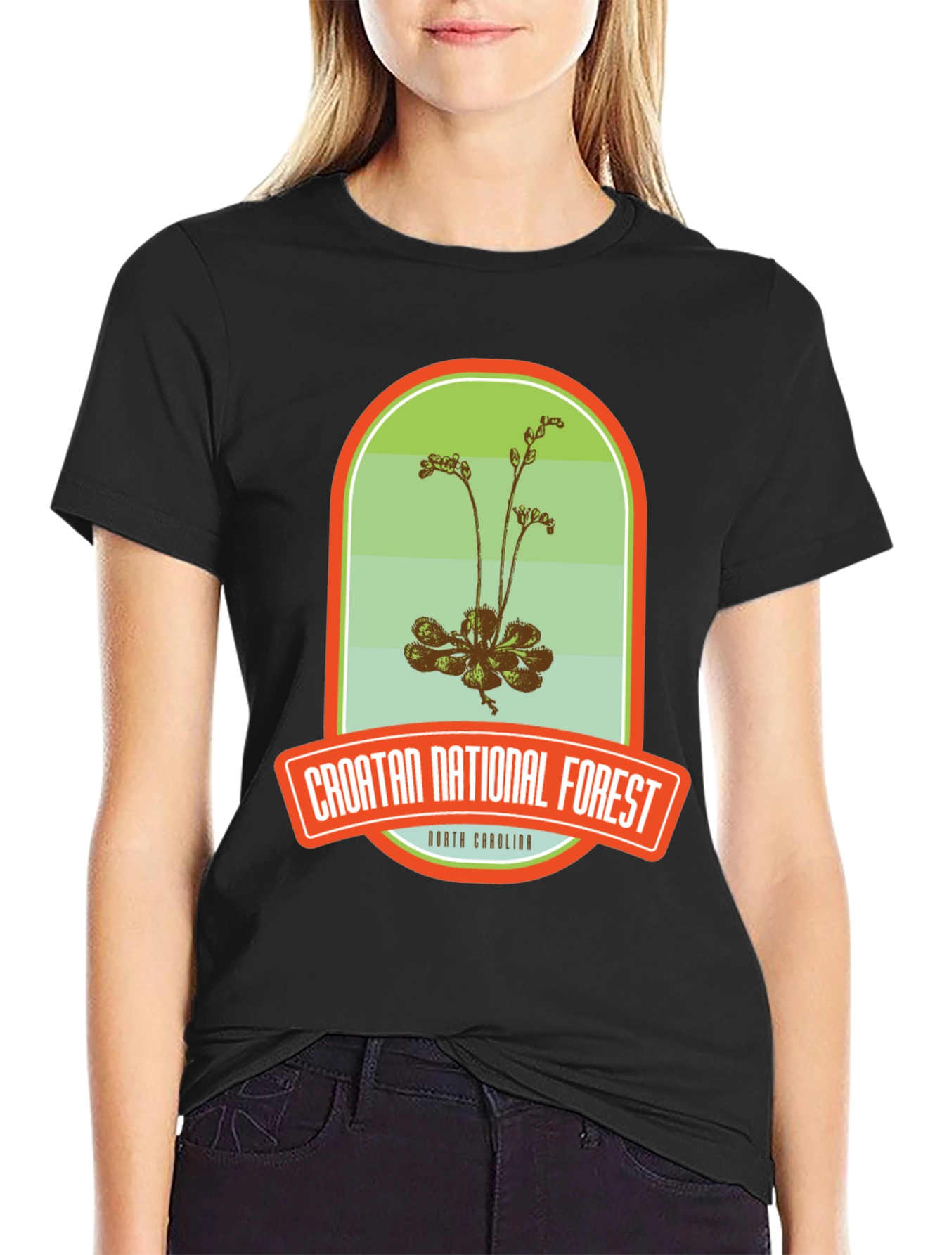 Croatan National Forest Graphic T-Shirt