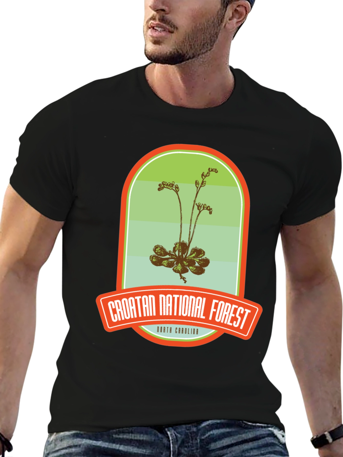 Croatan National Forest Graphic T-Shirt