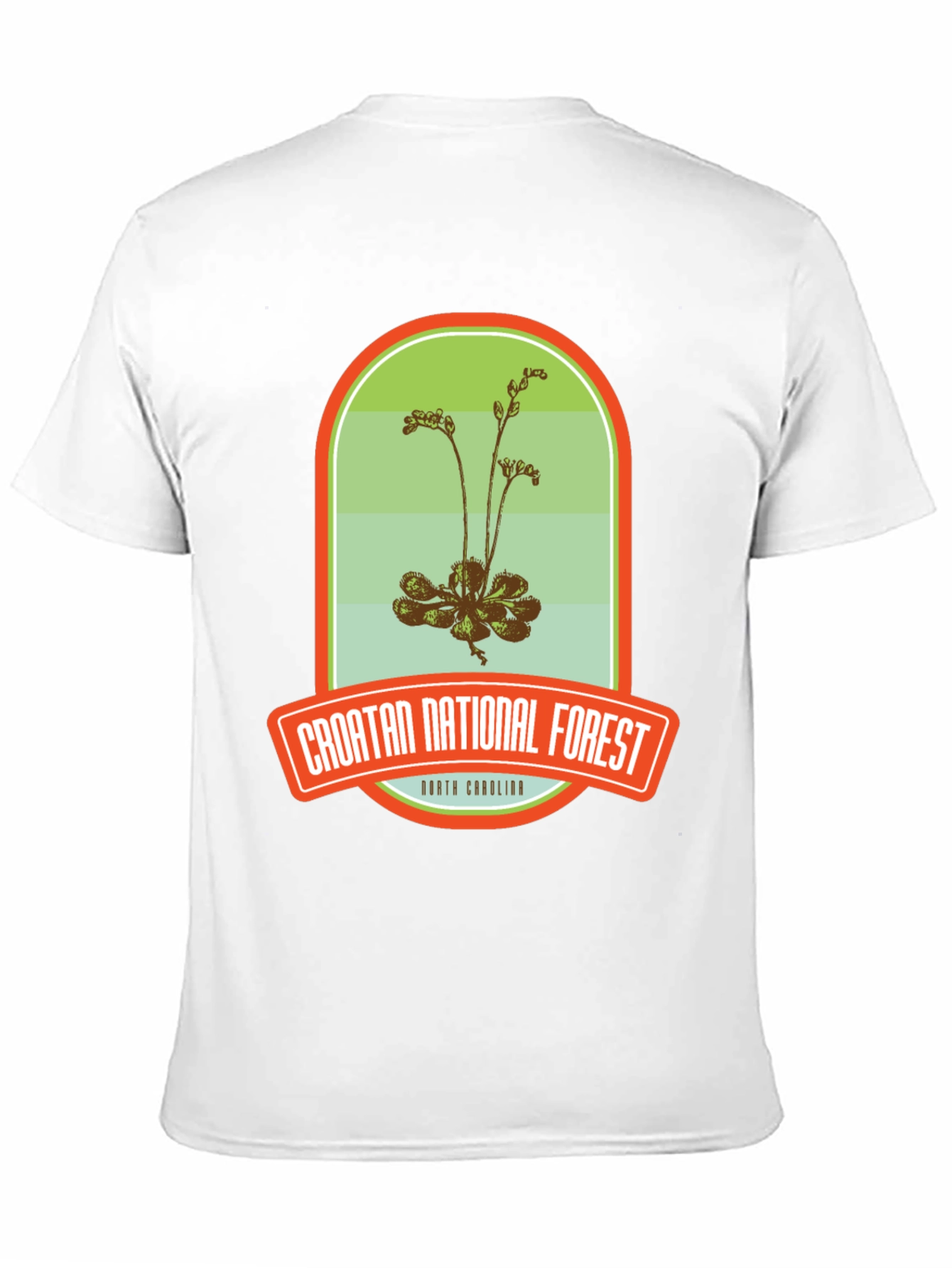 Croatan National Forest Graphic T-Shirt