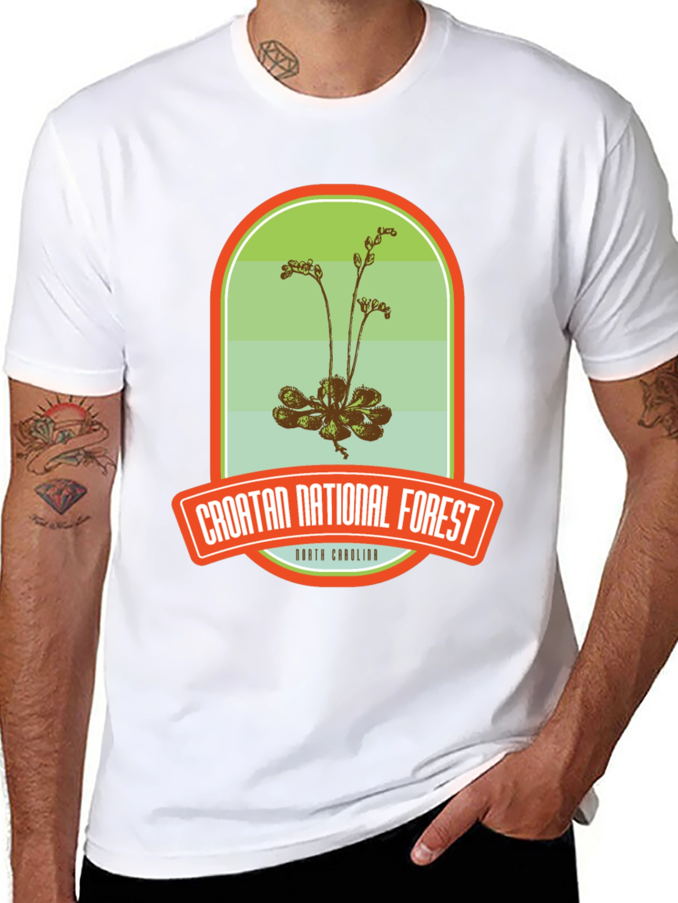Croatan National Forest Graphic T-Shirt
