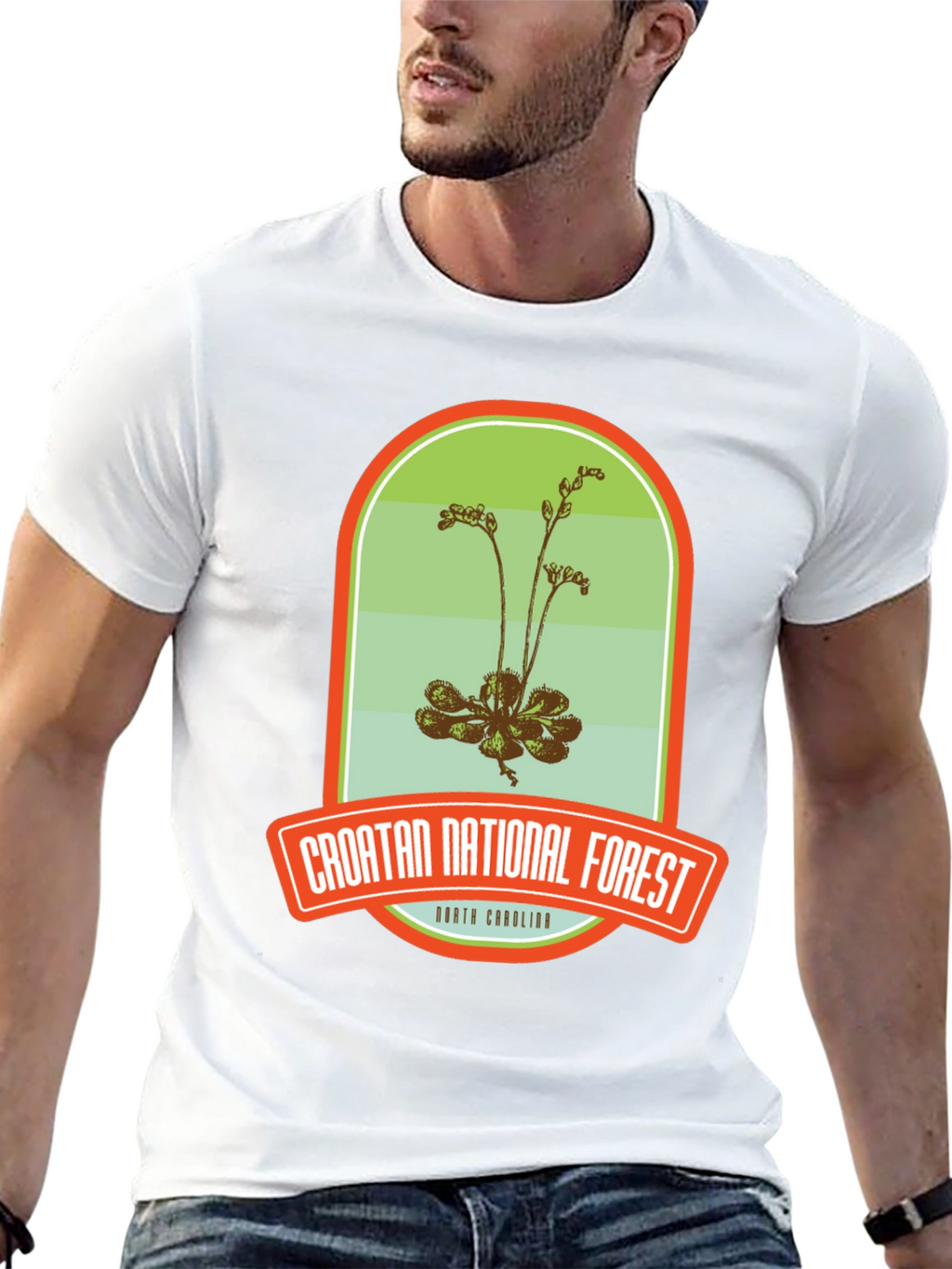 Croatan National Forest Graphic T-Shirt