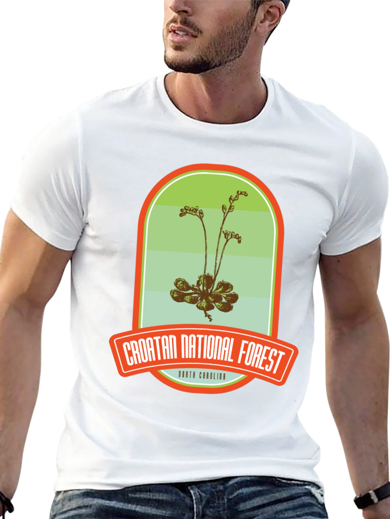 Croatan National Forest Graphic T-Shirt