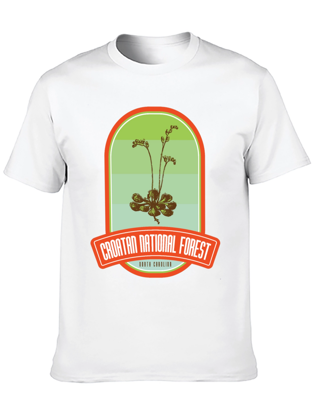 Croatan National Forest Graphic T-Shirt