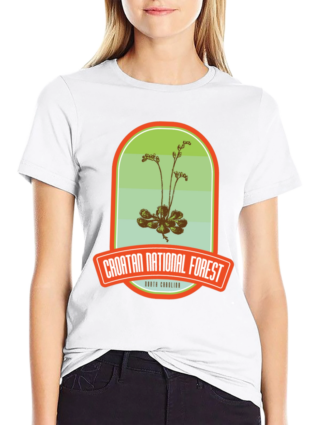 Croatan National Forest Graphic T-Shirt