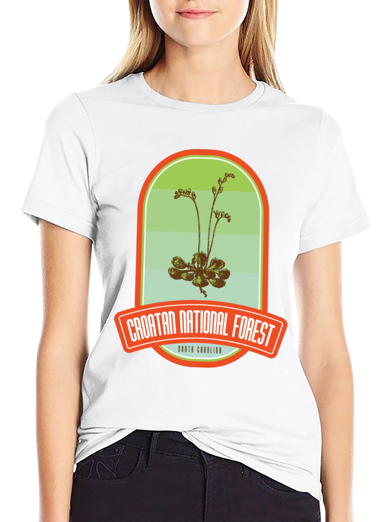 Croatan National Forest Graphic T-Shirt