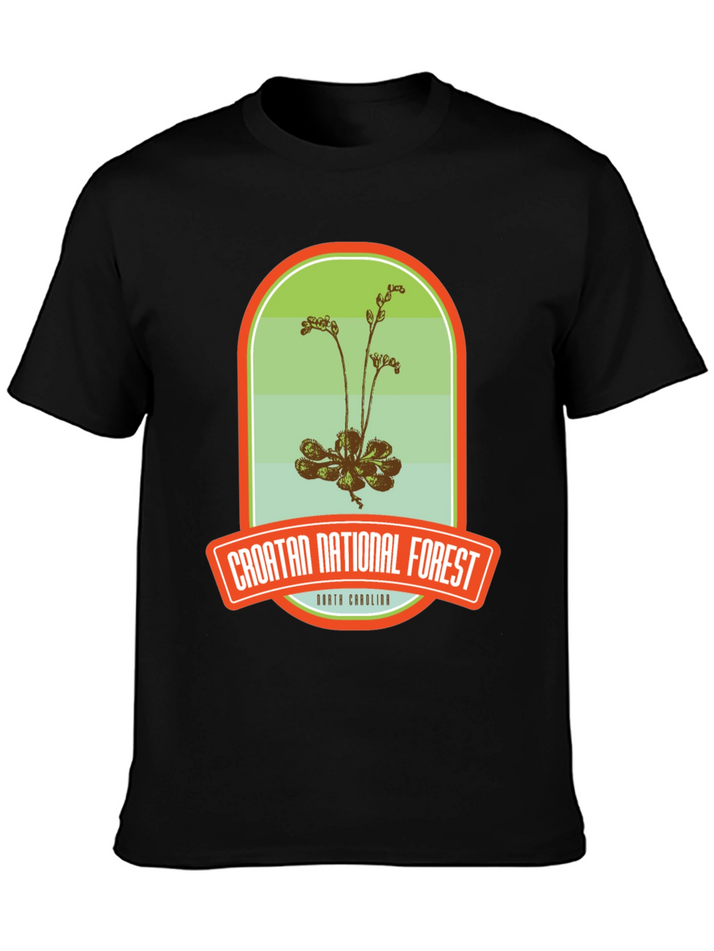 Croatan National Forest Graphic T-Shirt