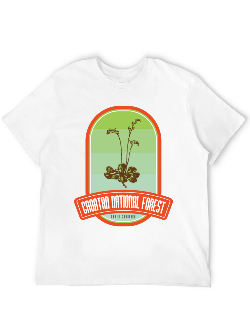 Croatan National Forest Graphic T-Shirt