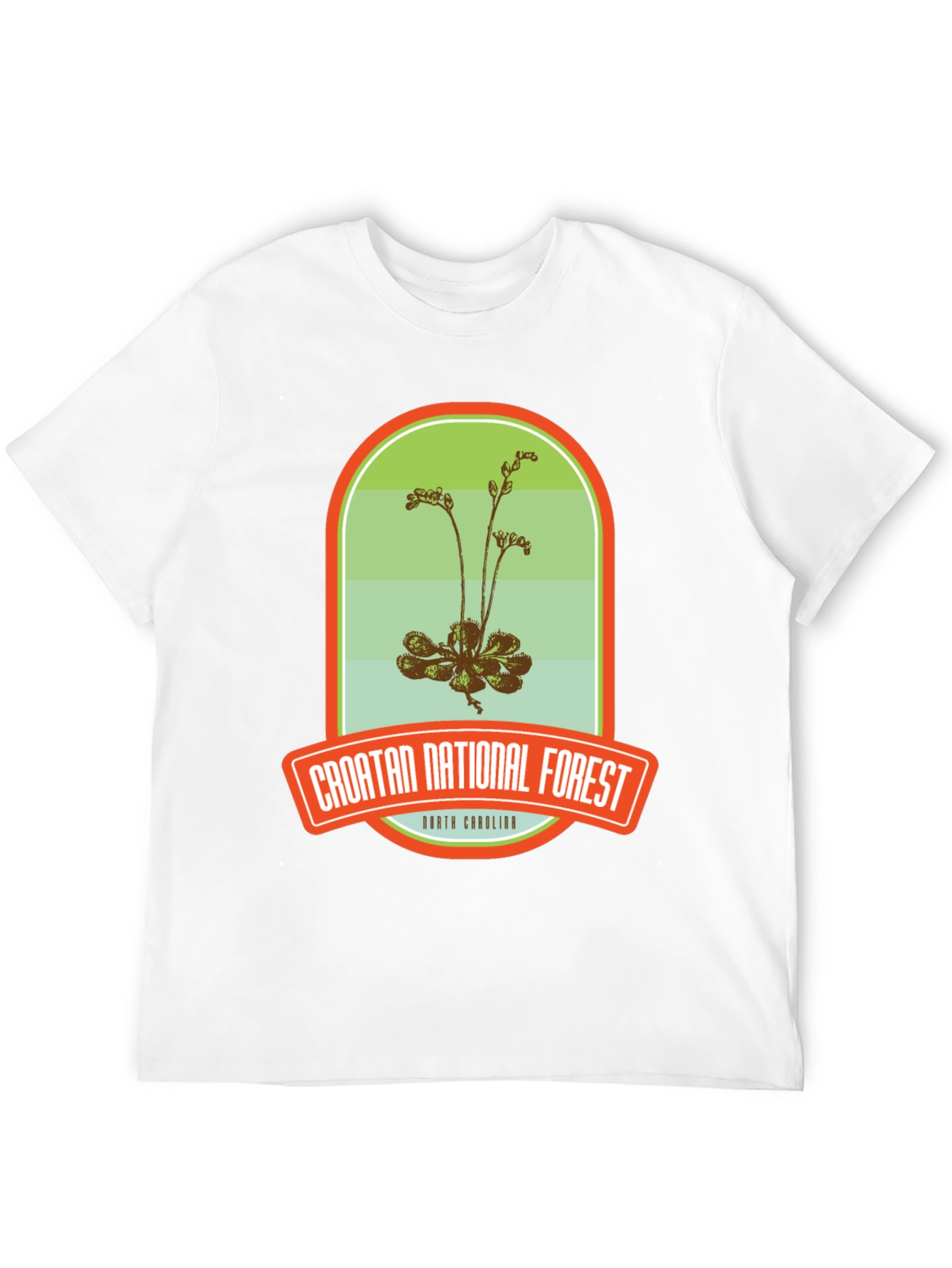 Croatan National Forest Graphic T-Shirt