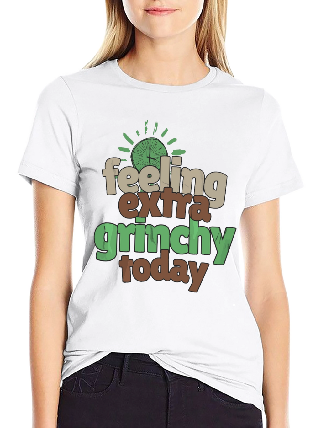 Feeling Extra Grinchy Today Graphic T-Shirt