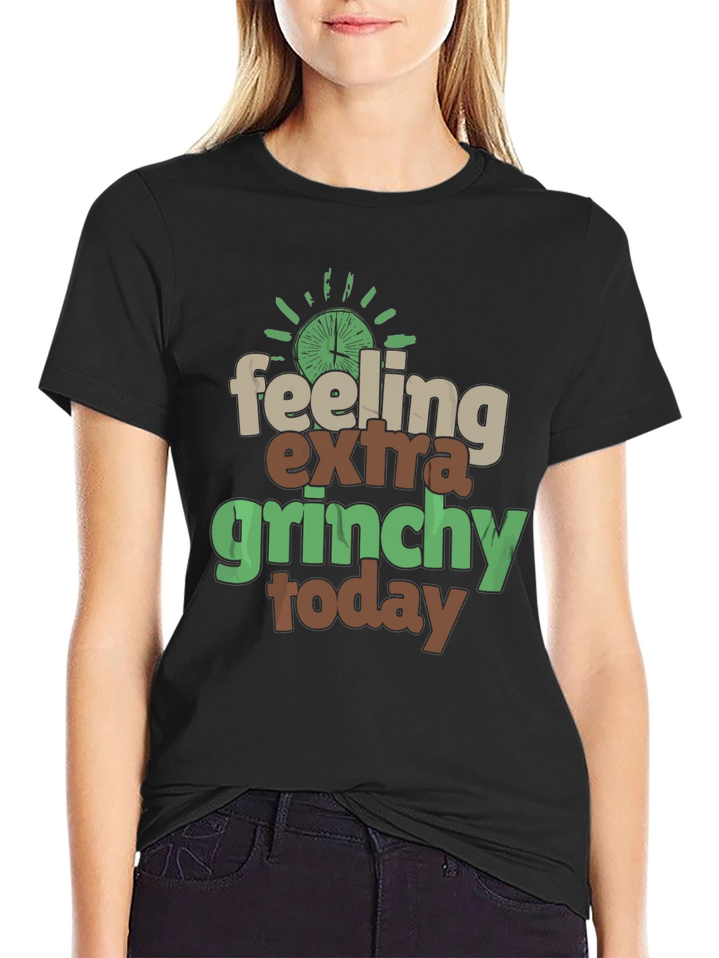 Feeling Extra Grinchy Today Graphic T-Shirt
