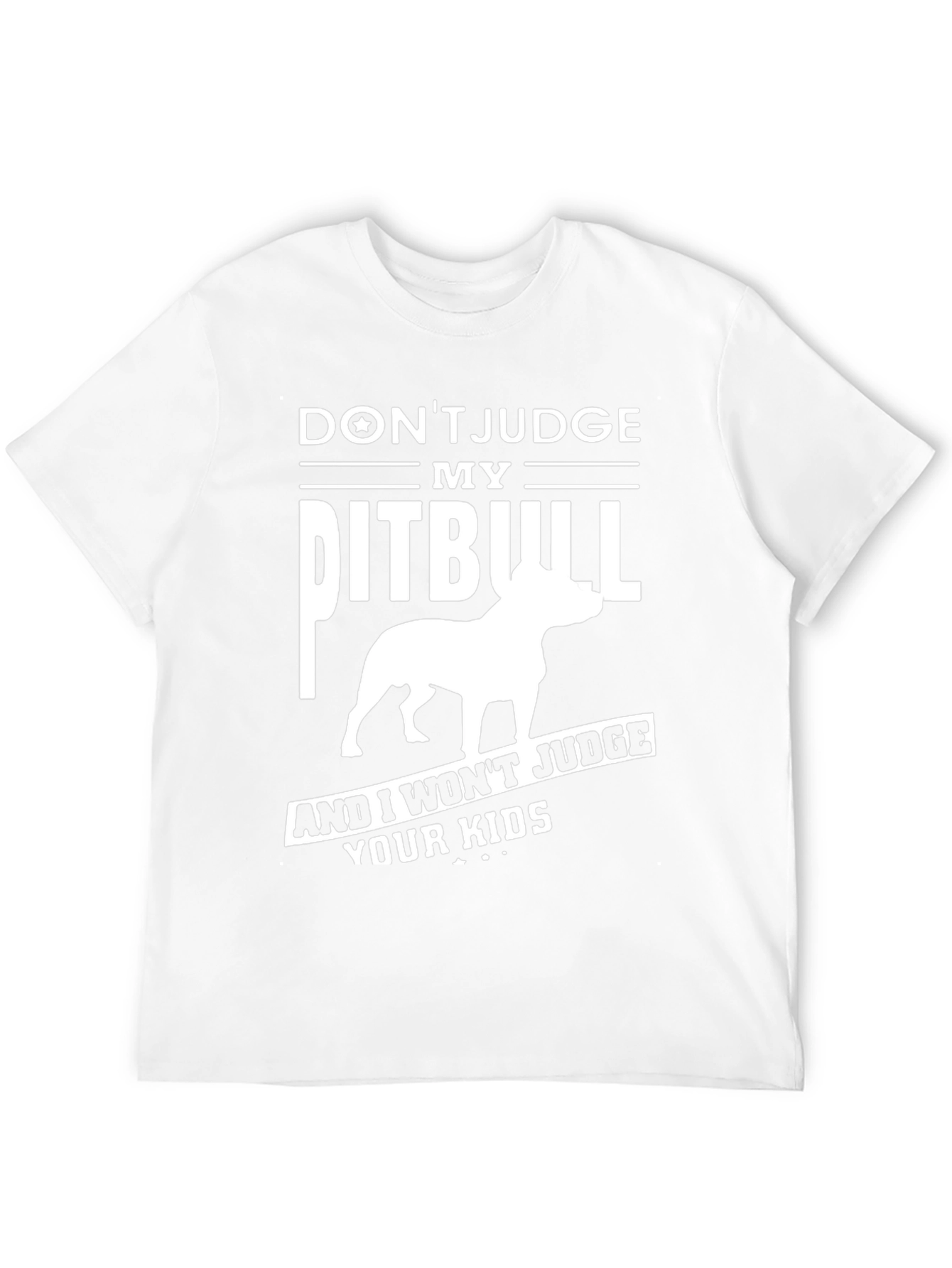 Dont Judge My Pitbull Graphic T-Shirt