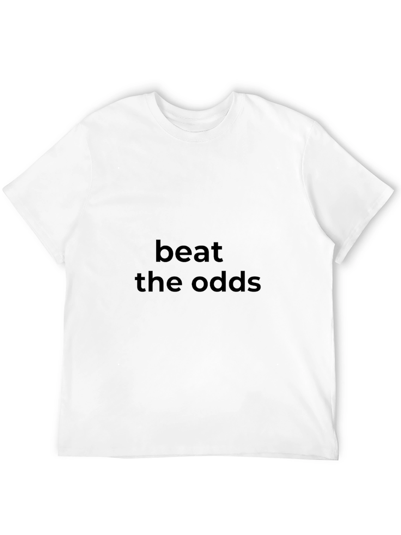 Beat The Odds Graphic Tee - Classic Black