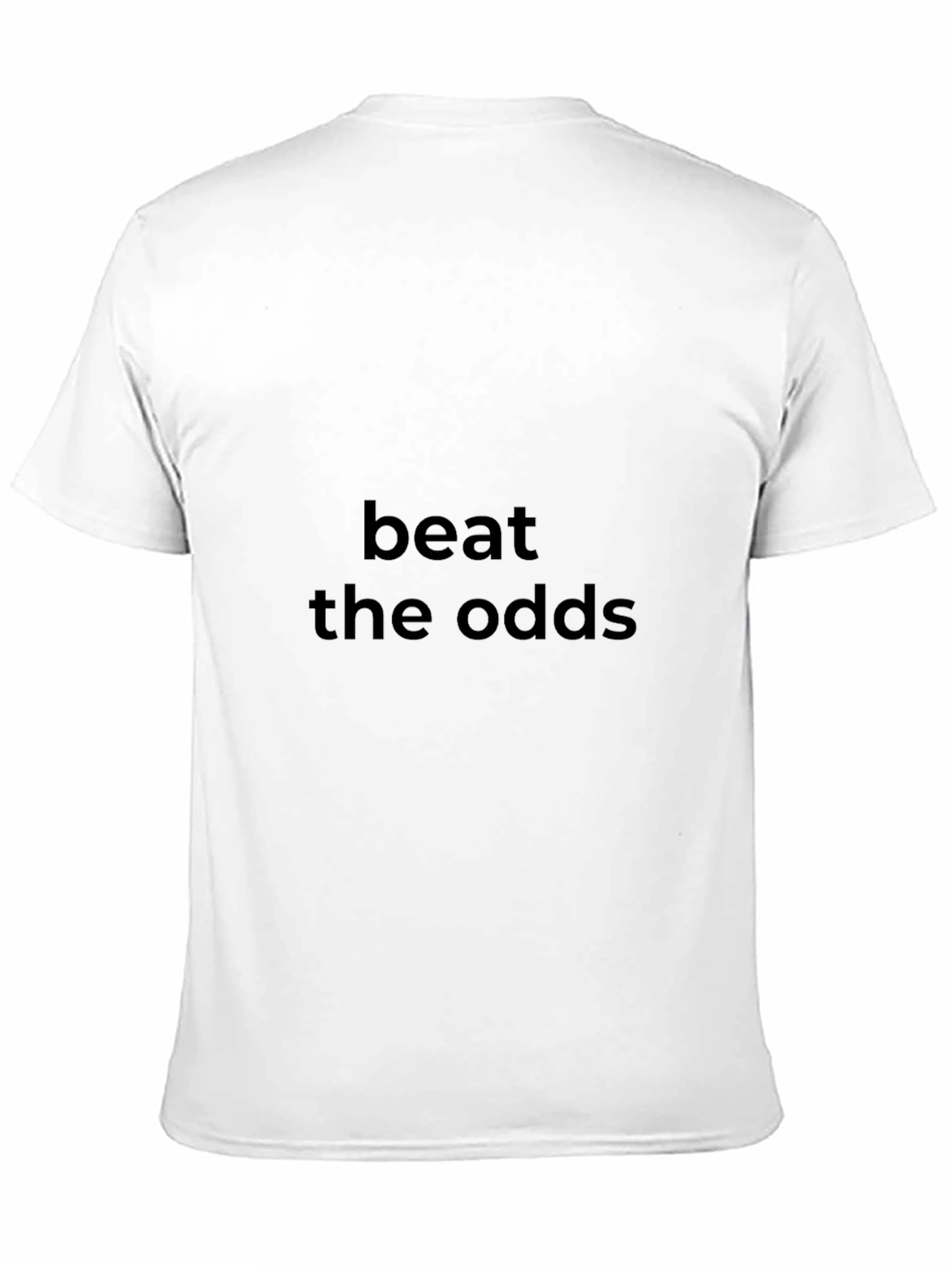 Beat The Odds Graphic Tee - Classic Black