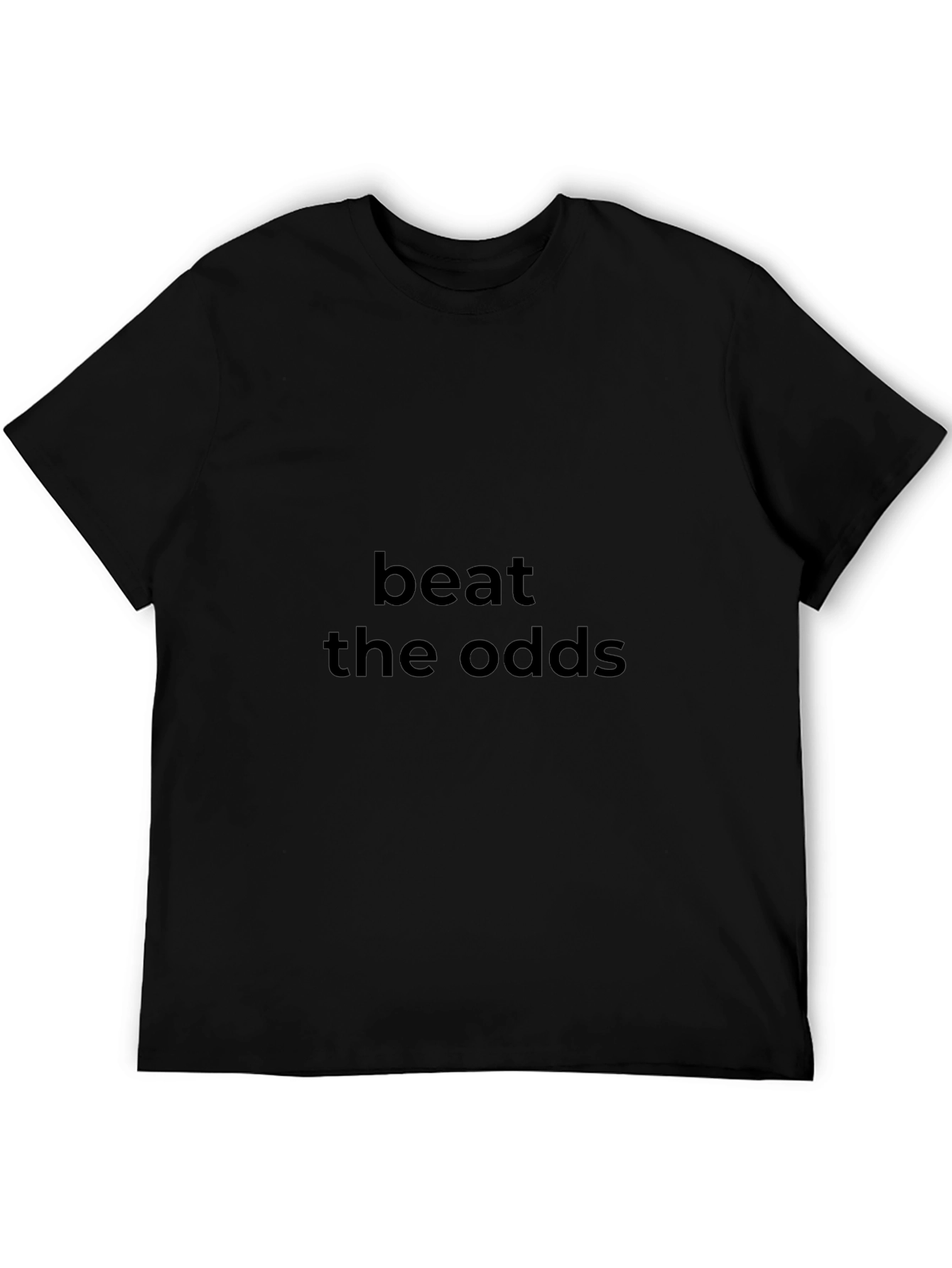 Beat The Odds Graphic Tee - Classic Black