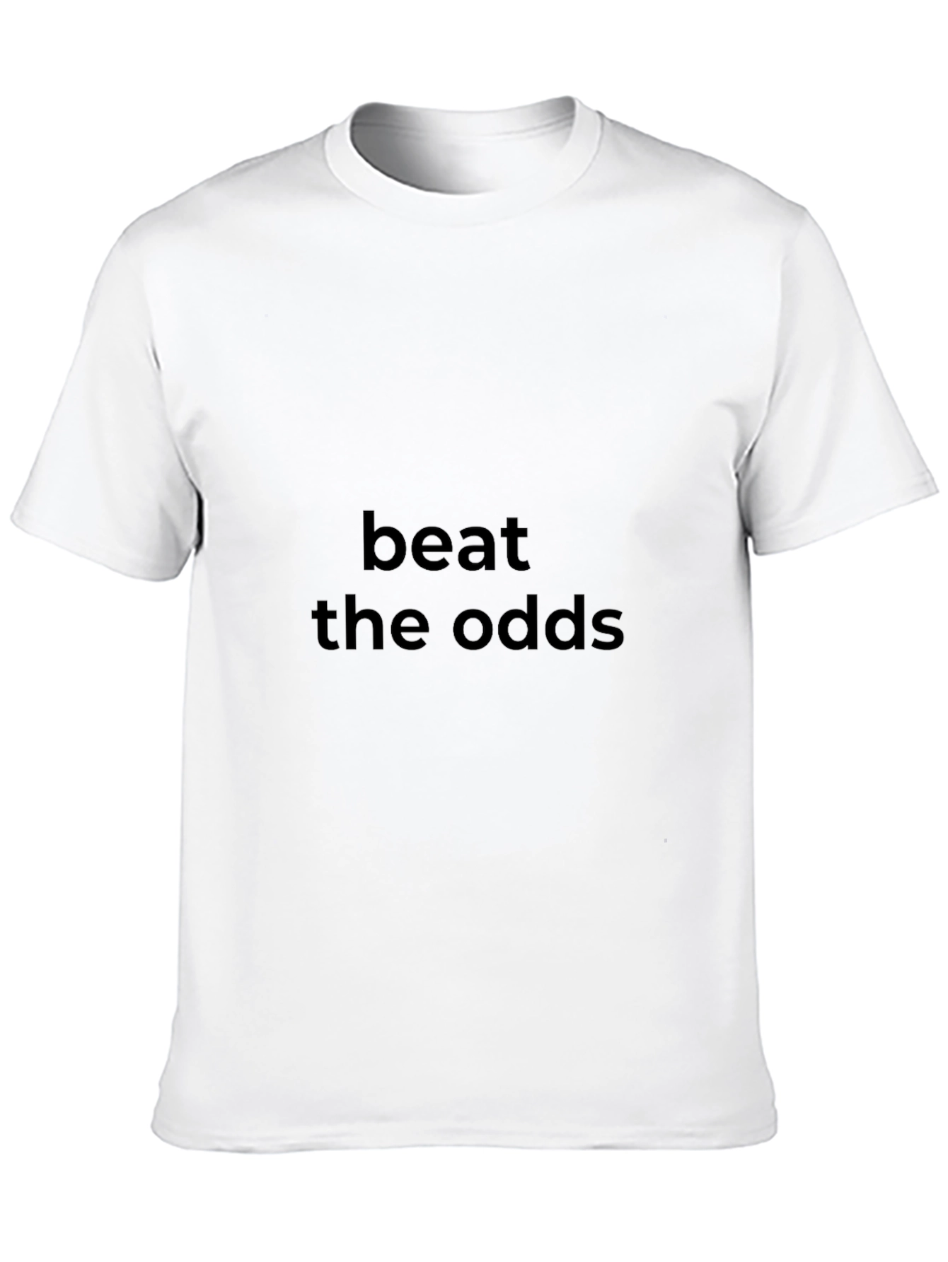 Beat The Odds Graphic Tee - Classic Black
