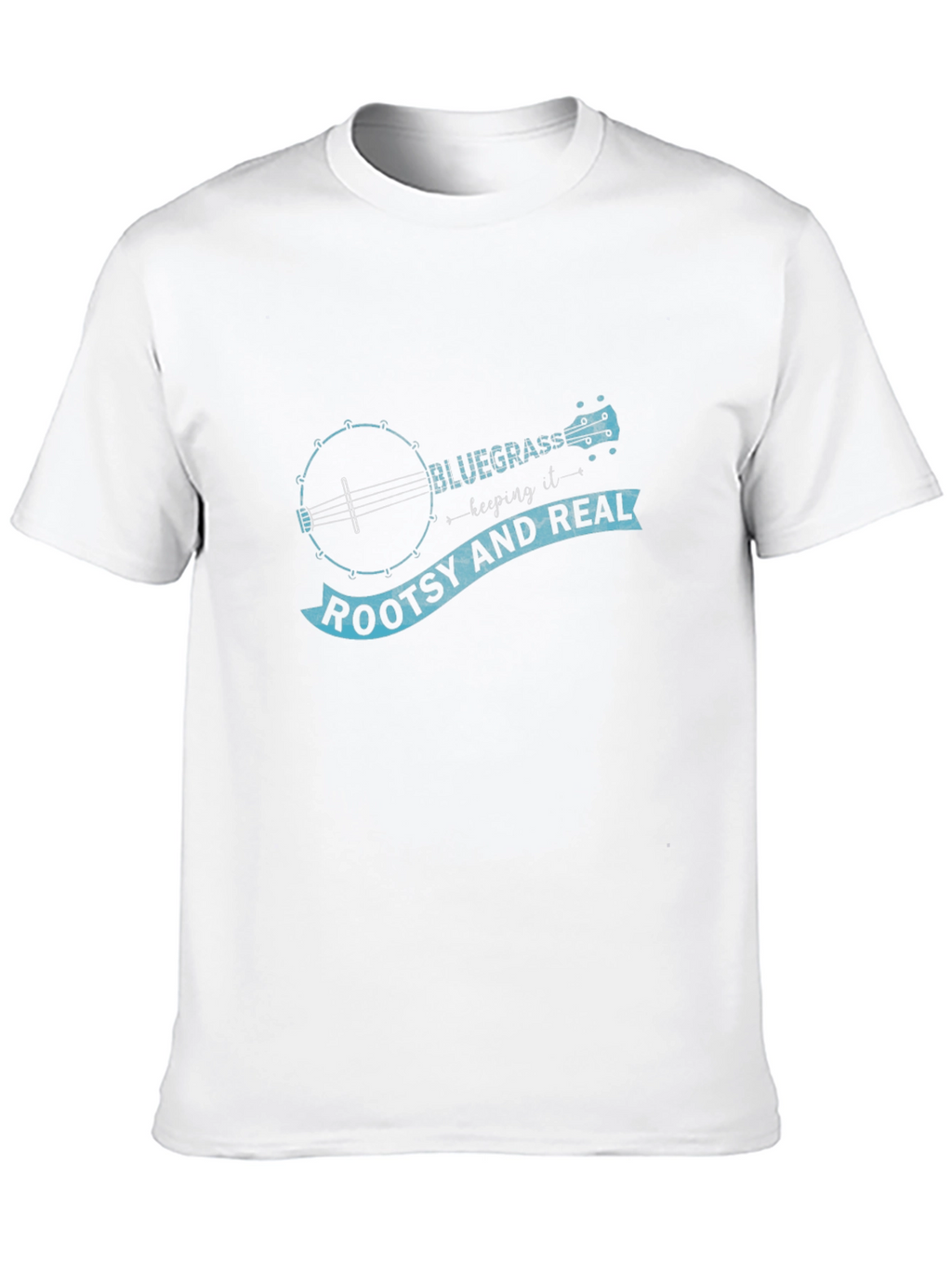 Bluegrass Banjo Roots T-Shirt - Black