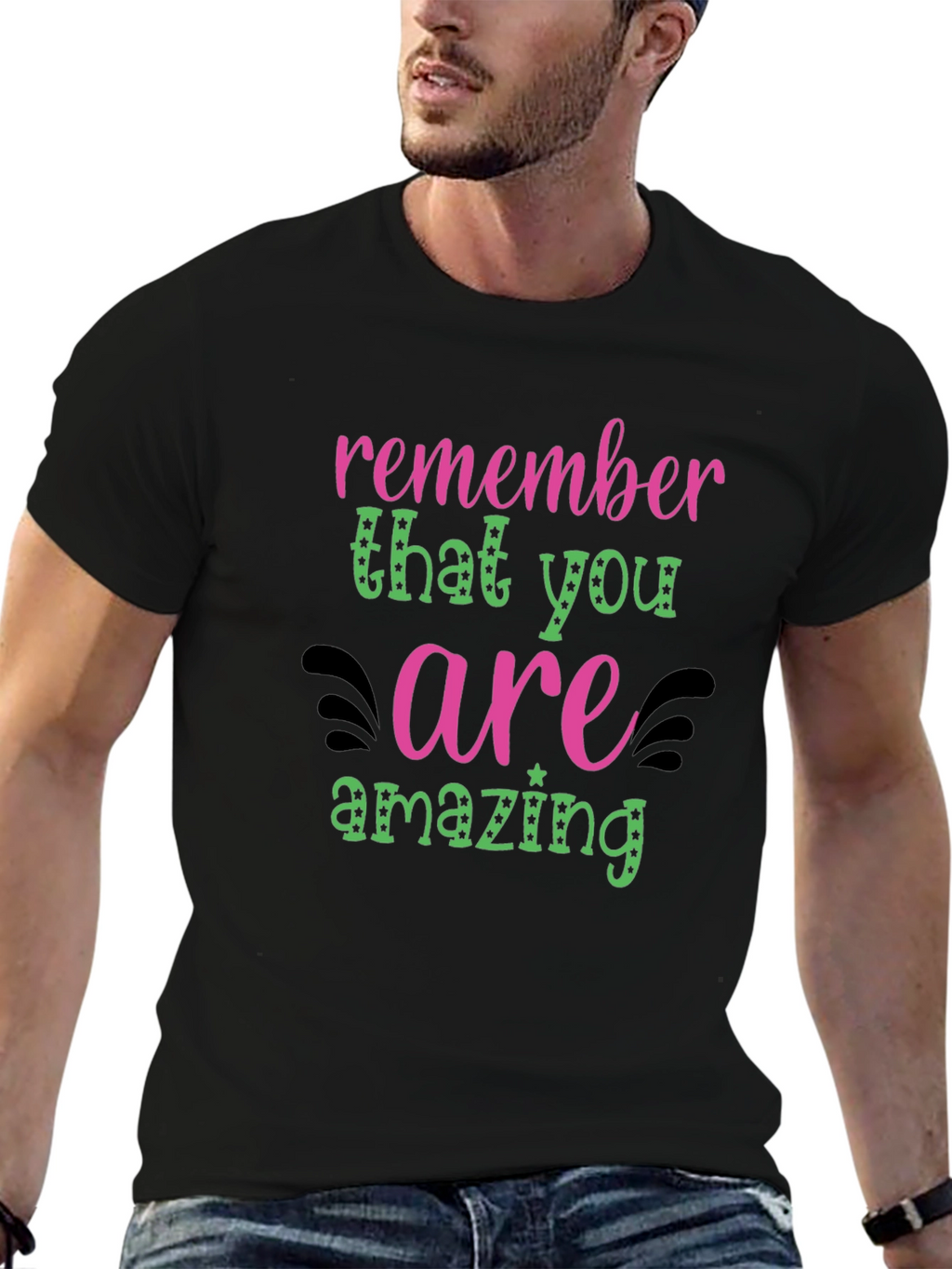 Remember You Are Amazing Graphic Tee