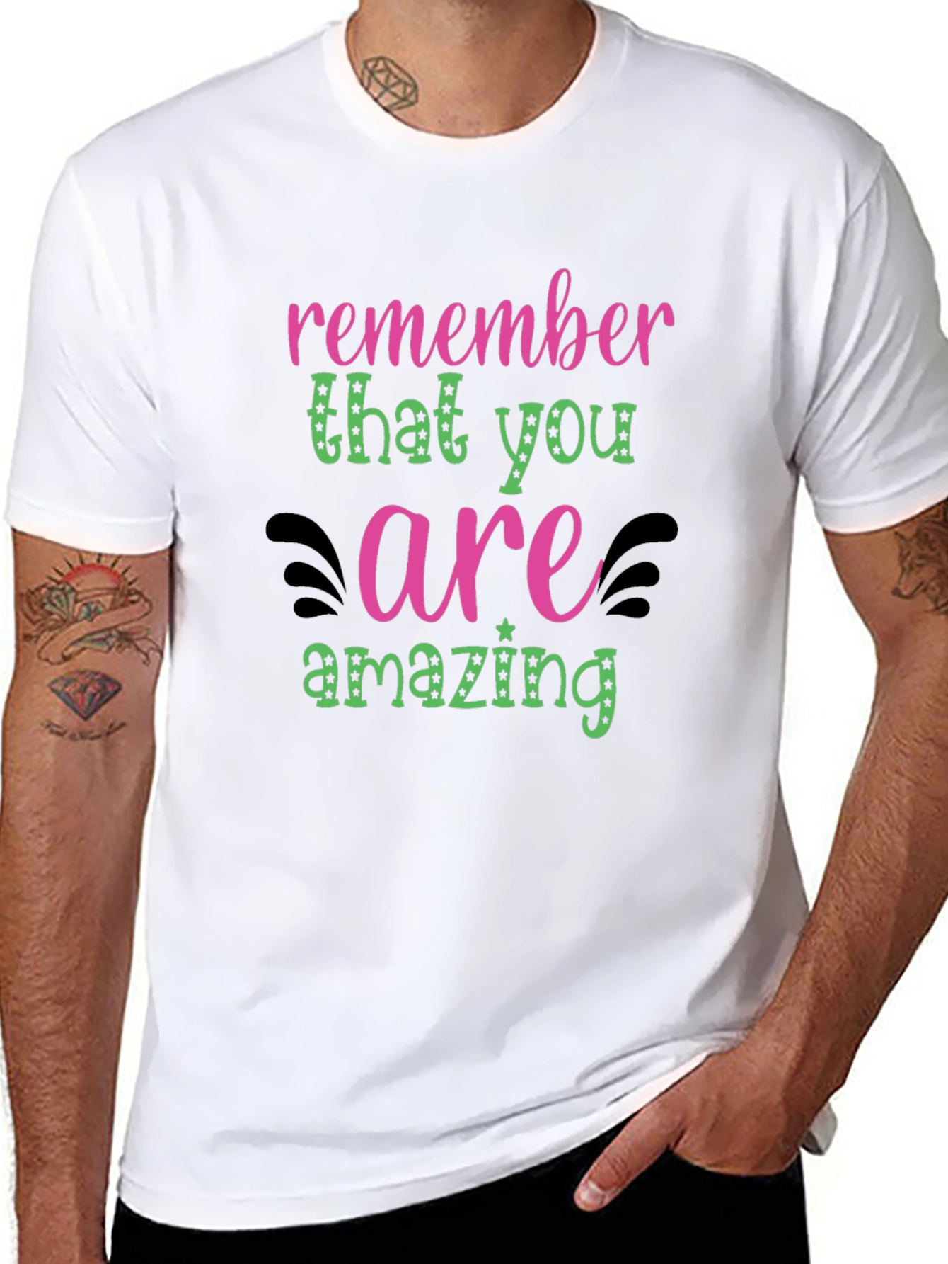 Remember You Are Amazing Graphic Tee