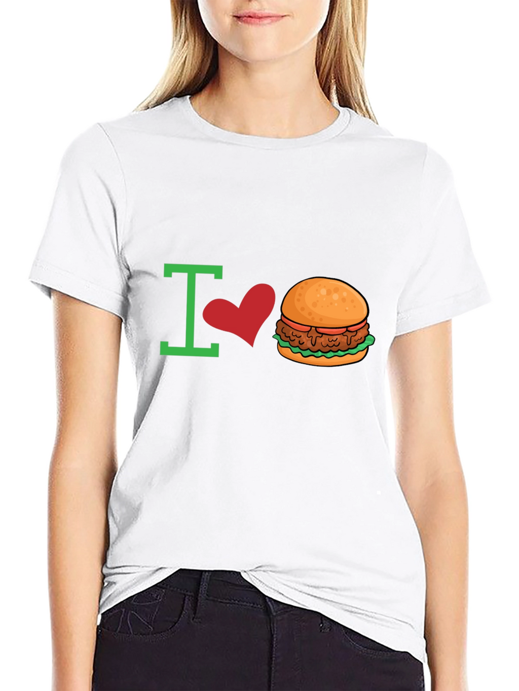 I Love Burgers Graphic Tee