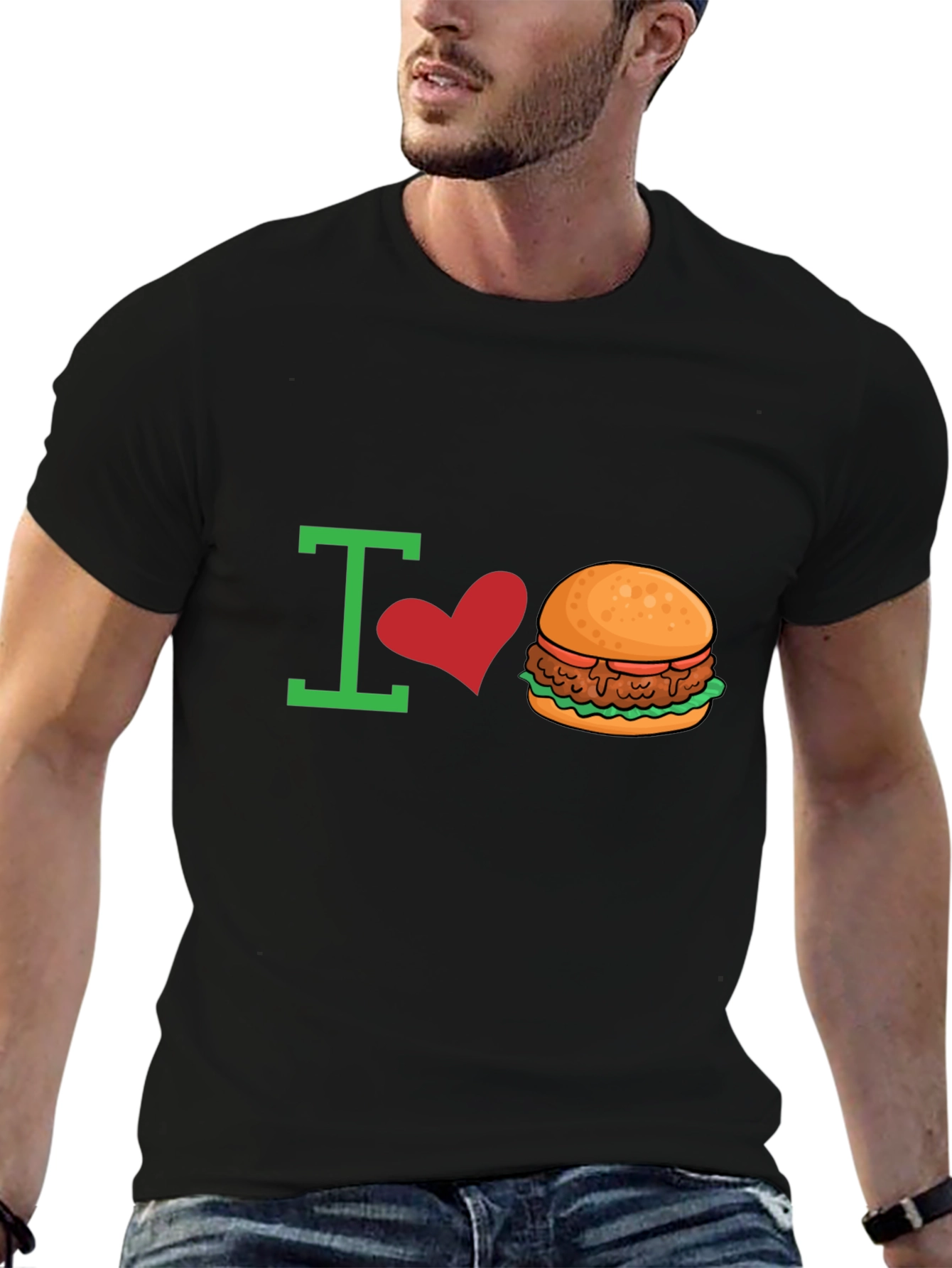 I Love Burgers Graphic Tee