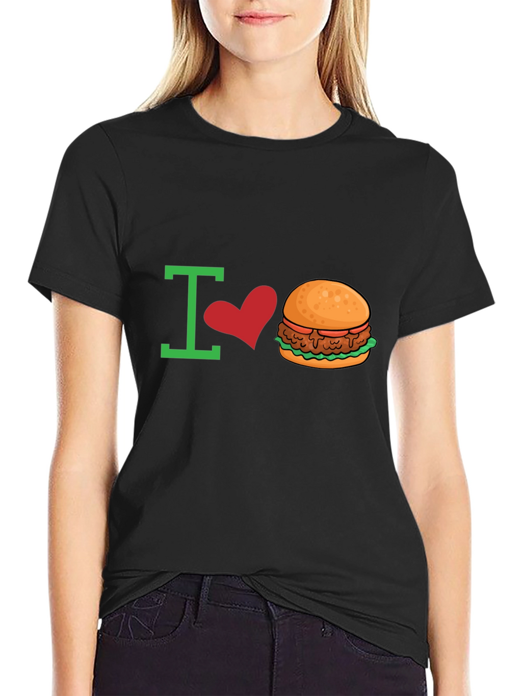 I Love Burgers Graphic Tee