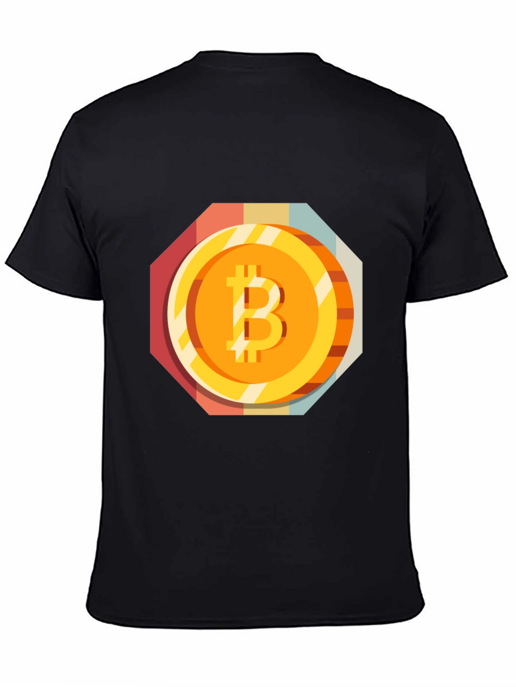 Bitcoin Graphic Tee - Retro Crypto Style