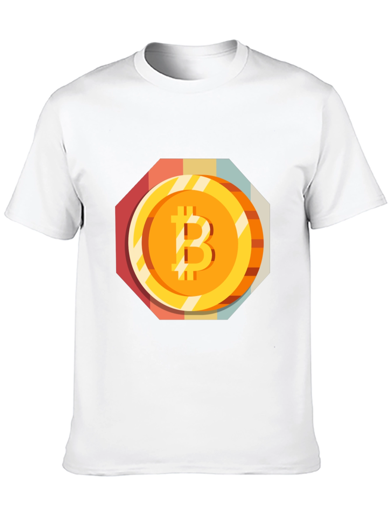 Bitcoin Graphic Tee - Retro Crypto Style