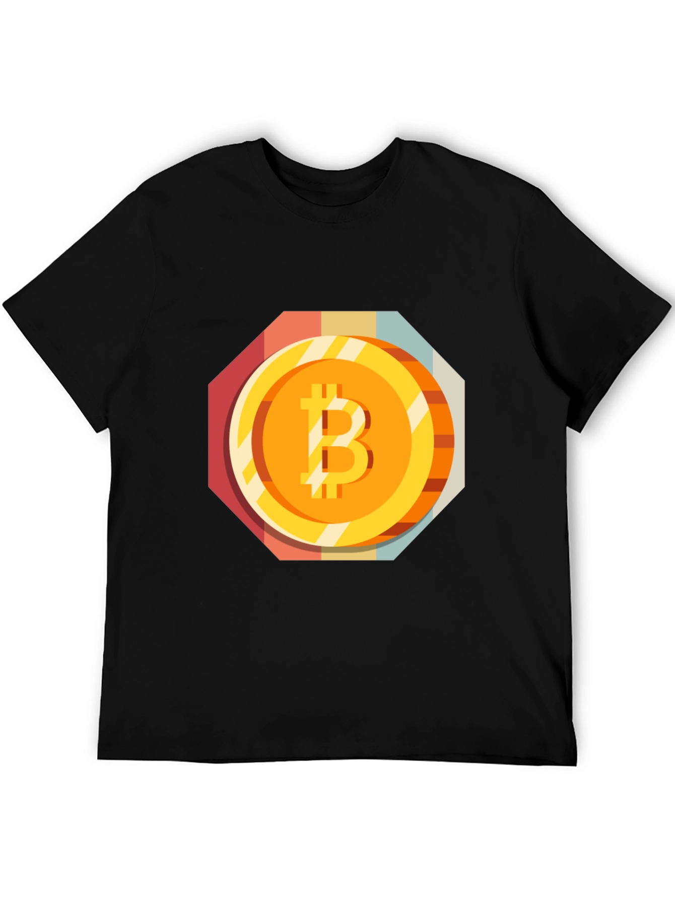Bitcoin Graphic Tee - Retro Crypto Style