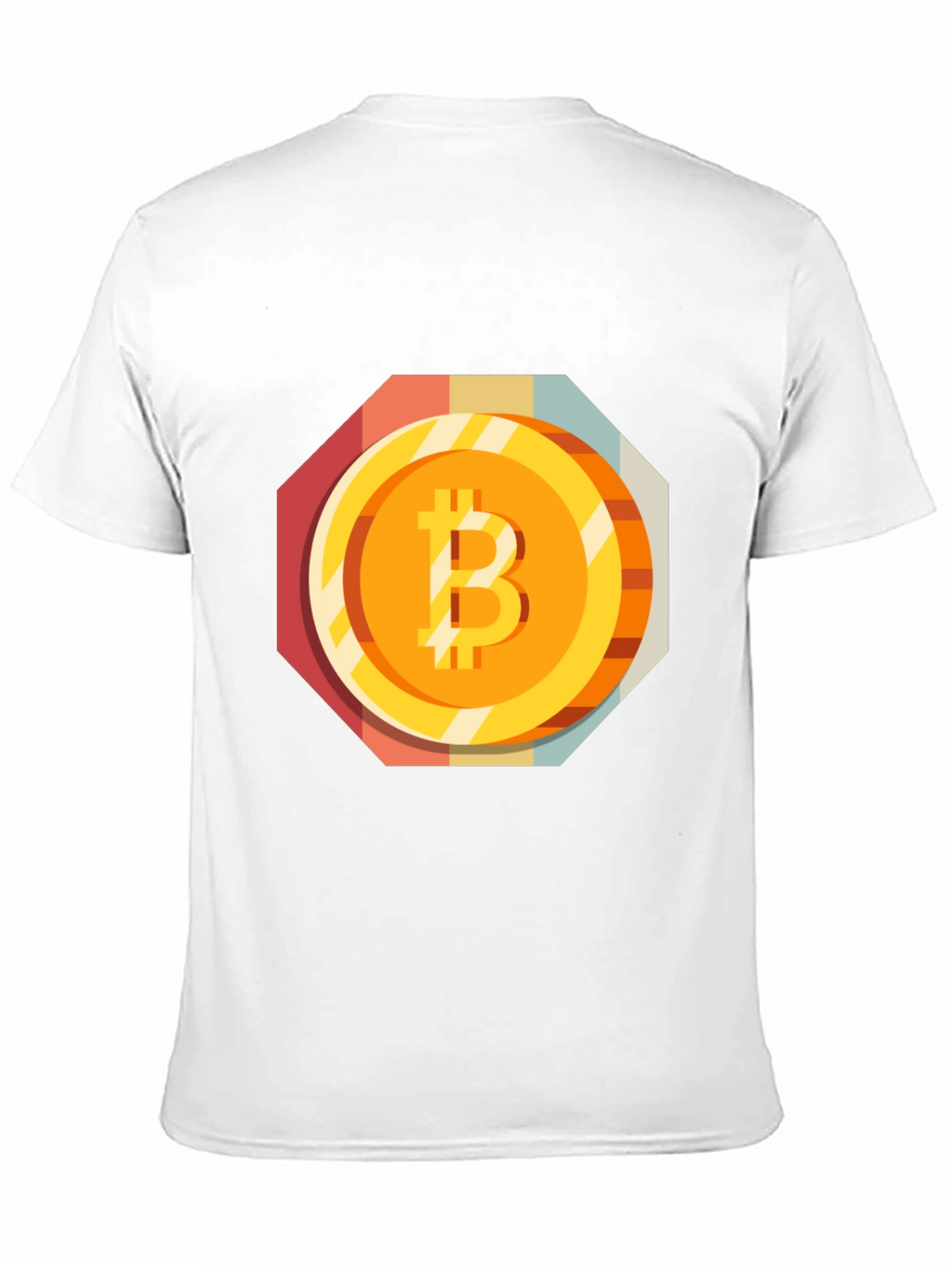 Bitcoin Graphic Tee - Retro Crypto Style
