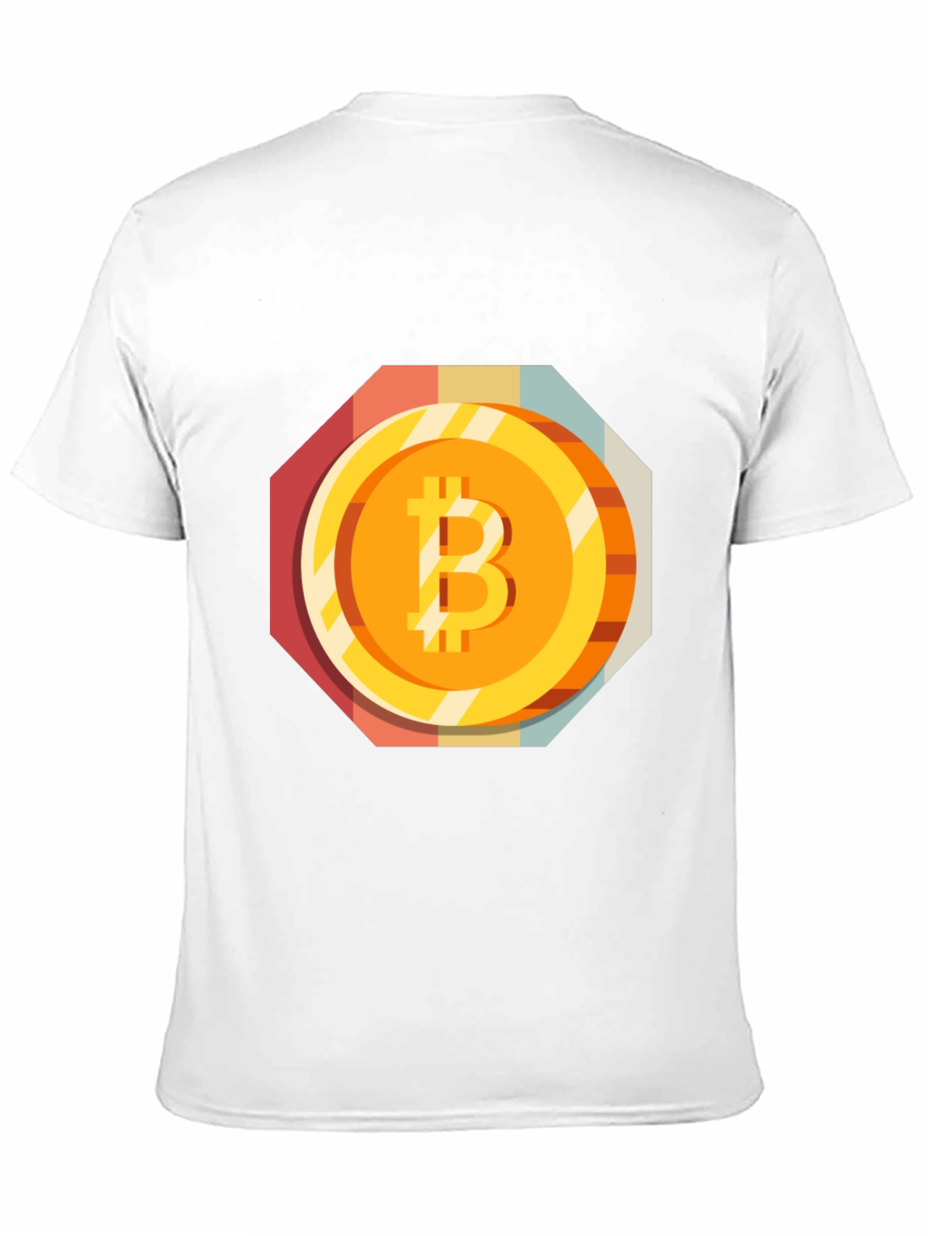 Bitcoin Graphic Tee - Retro Crypto Style