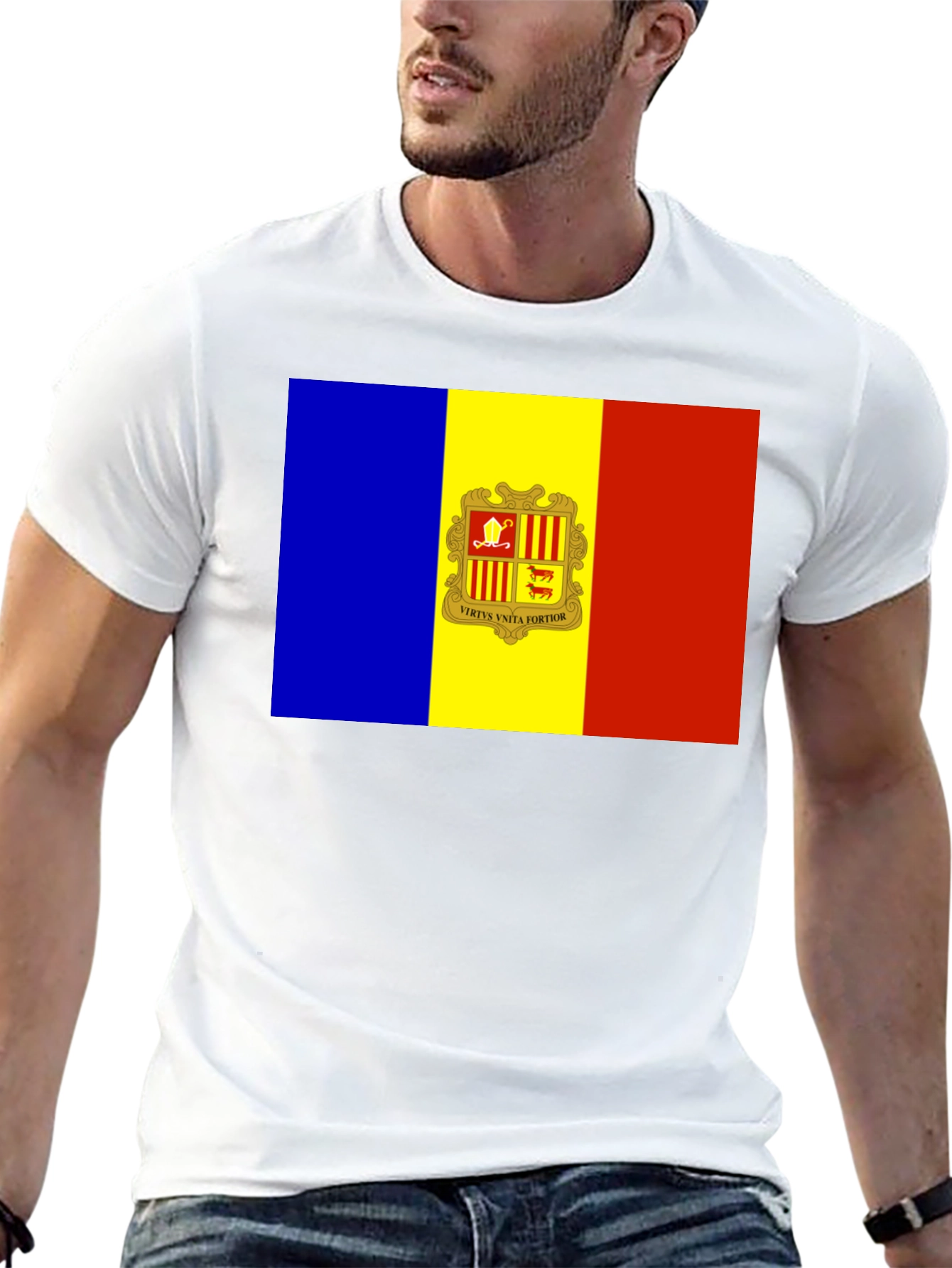 Andorra Flag T-Shirt - Show Your Pride!