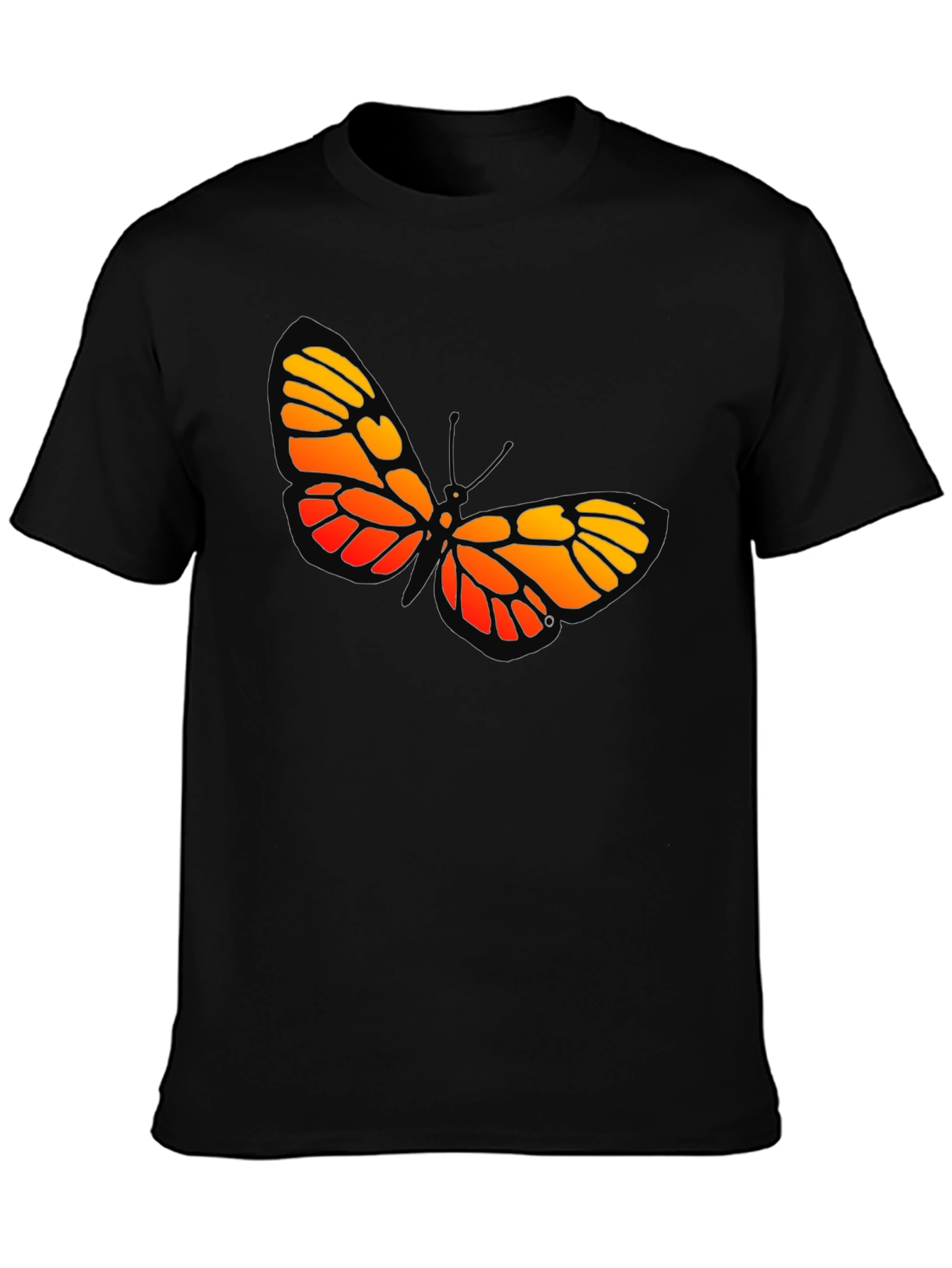 Butterfly Graphic Tee - Bold Insect Design