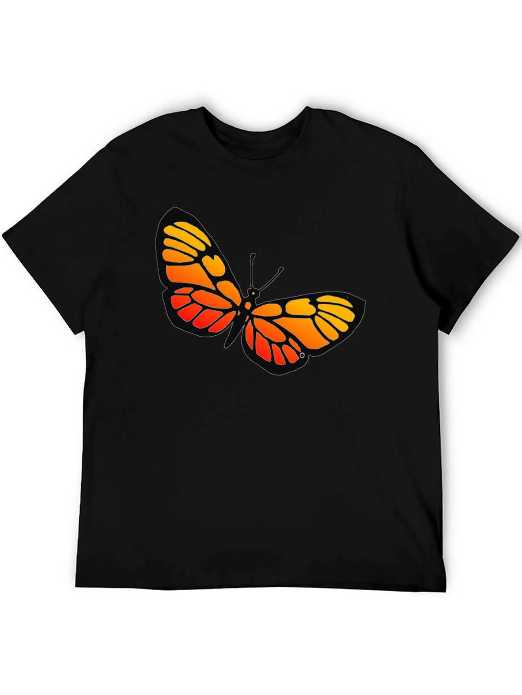 Butterfly Graphic Tee - Bold Insect Design