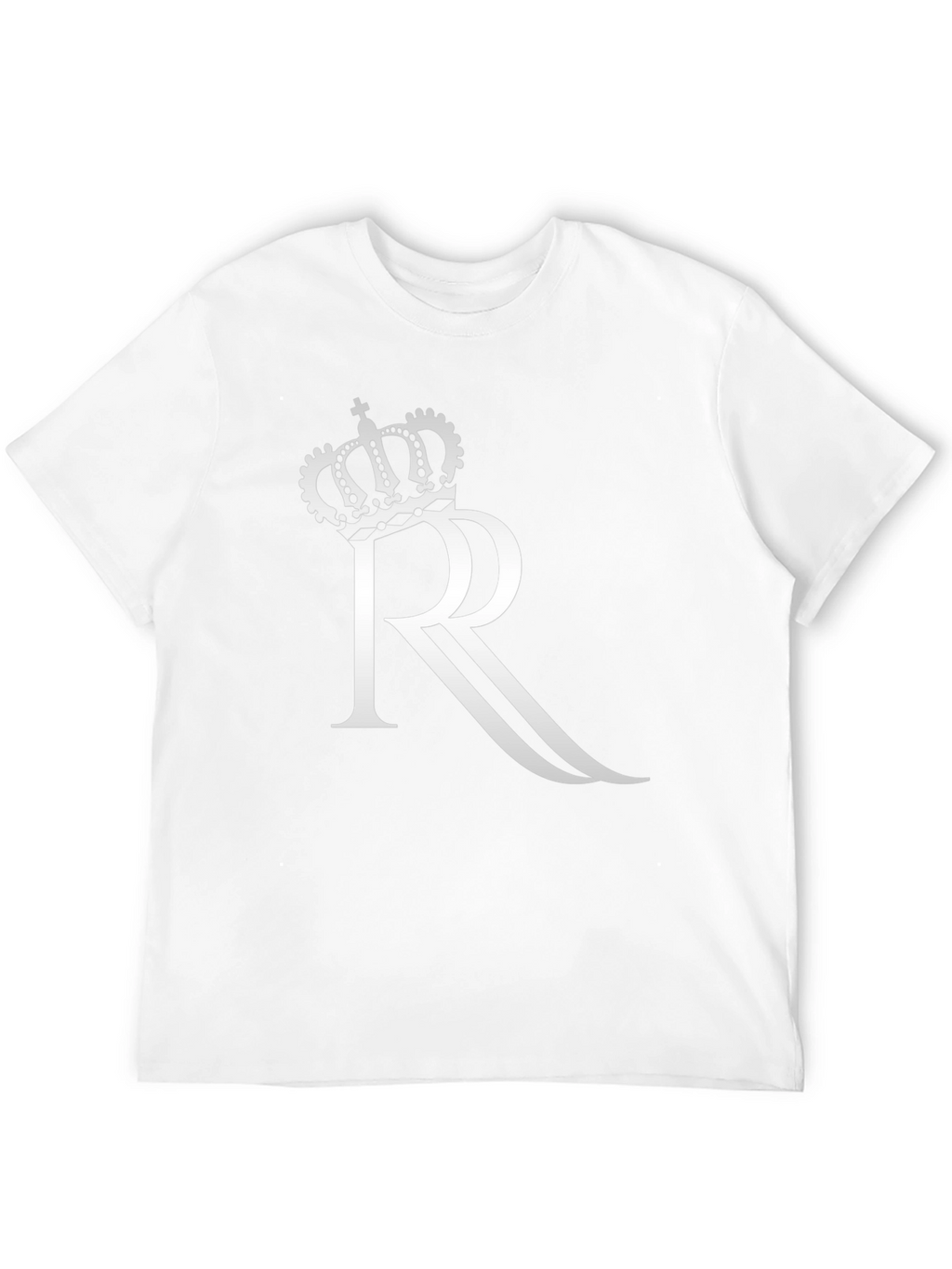 Crown R Graphic Black T-Shirt