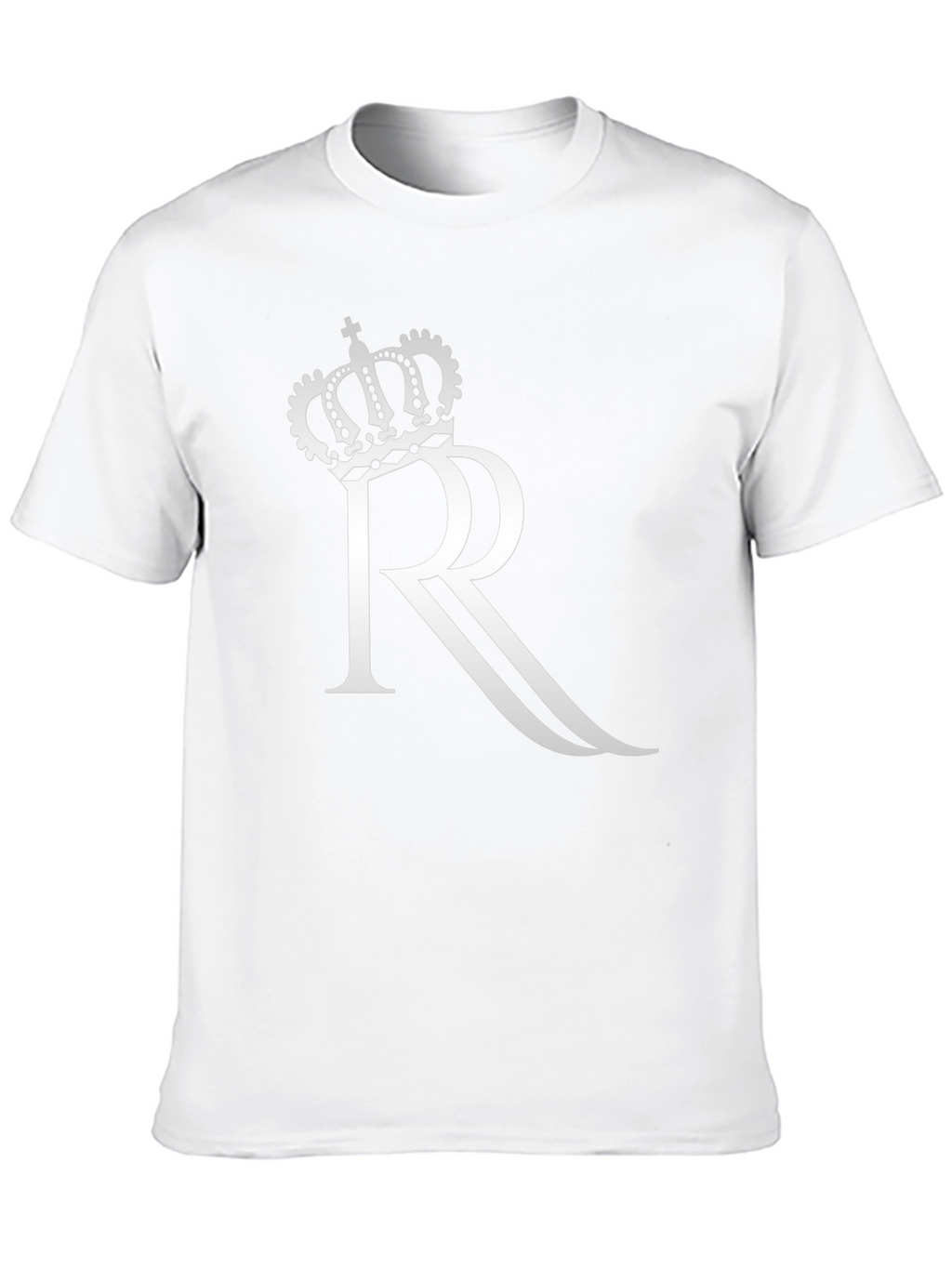 Crown R Graphic Black T-Shirt