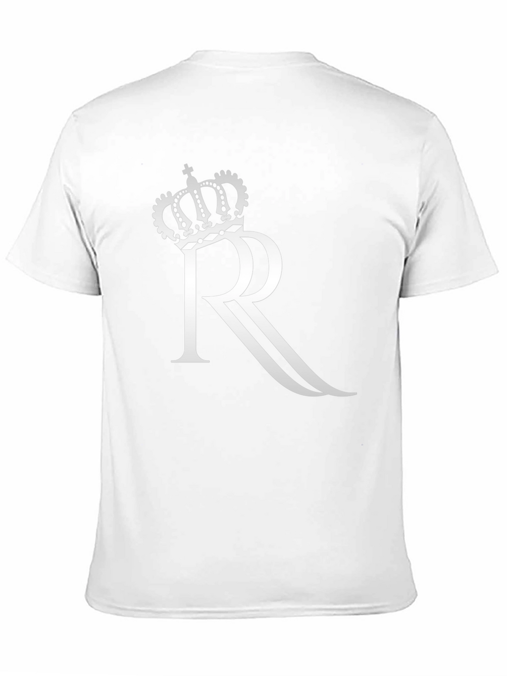Crown R Graphic Black T-Shirt