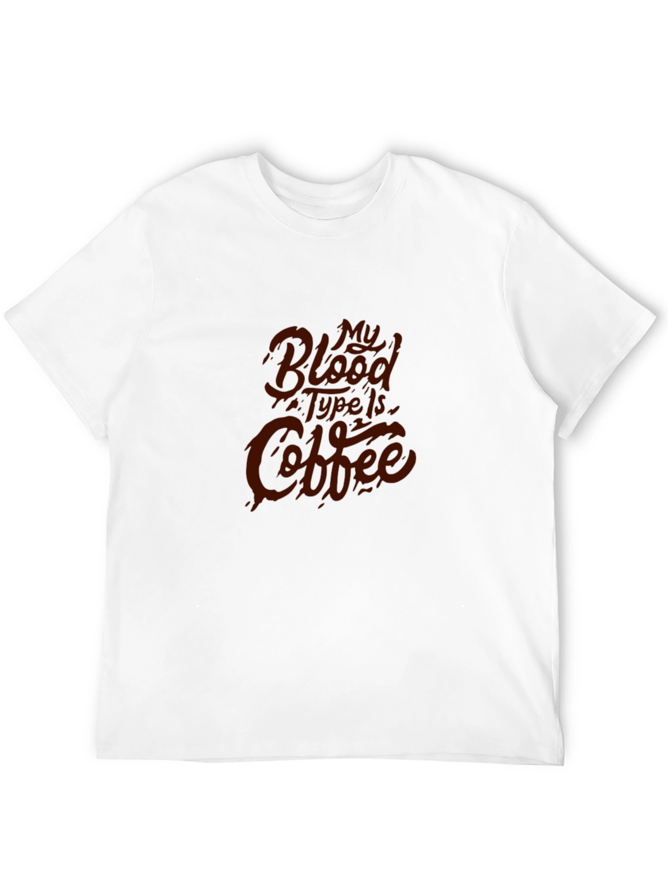 Coffee Blood Type Graphic Tee - Unisex
