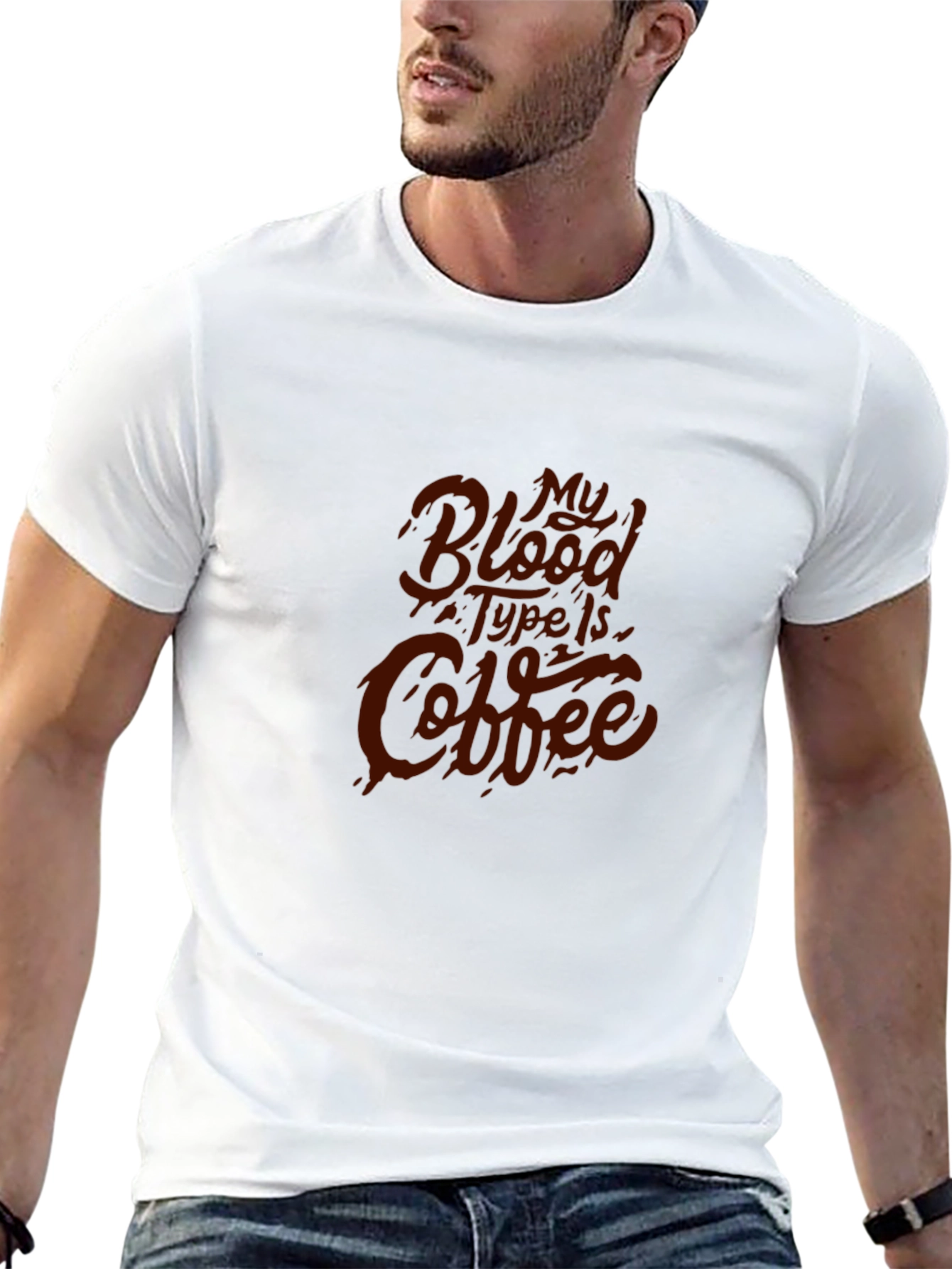 Coffee Blood Type Graphic Tee - Unisex