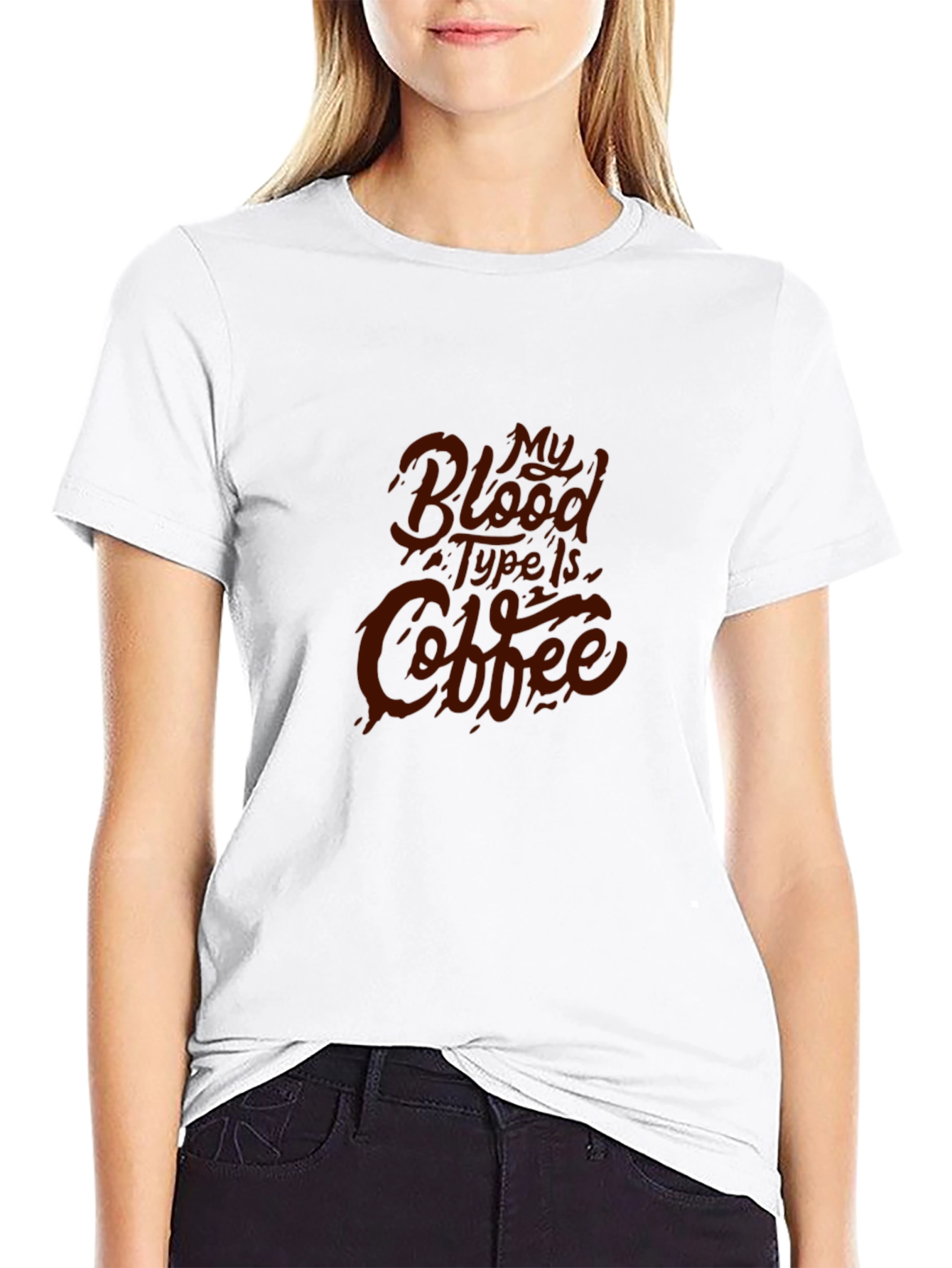 Coffee Blood Type Graphic Tee - Unisex