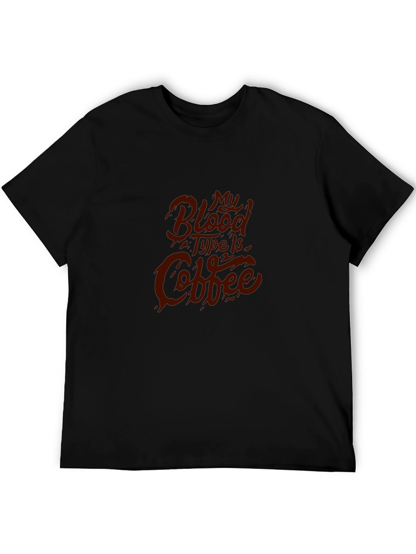 Coffee Blood Type Graphic Tee - Unisex