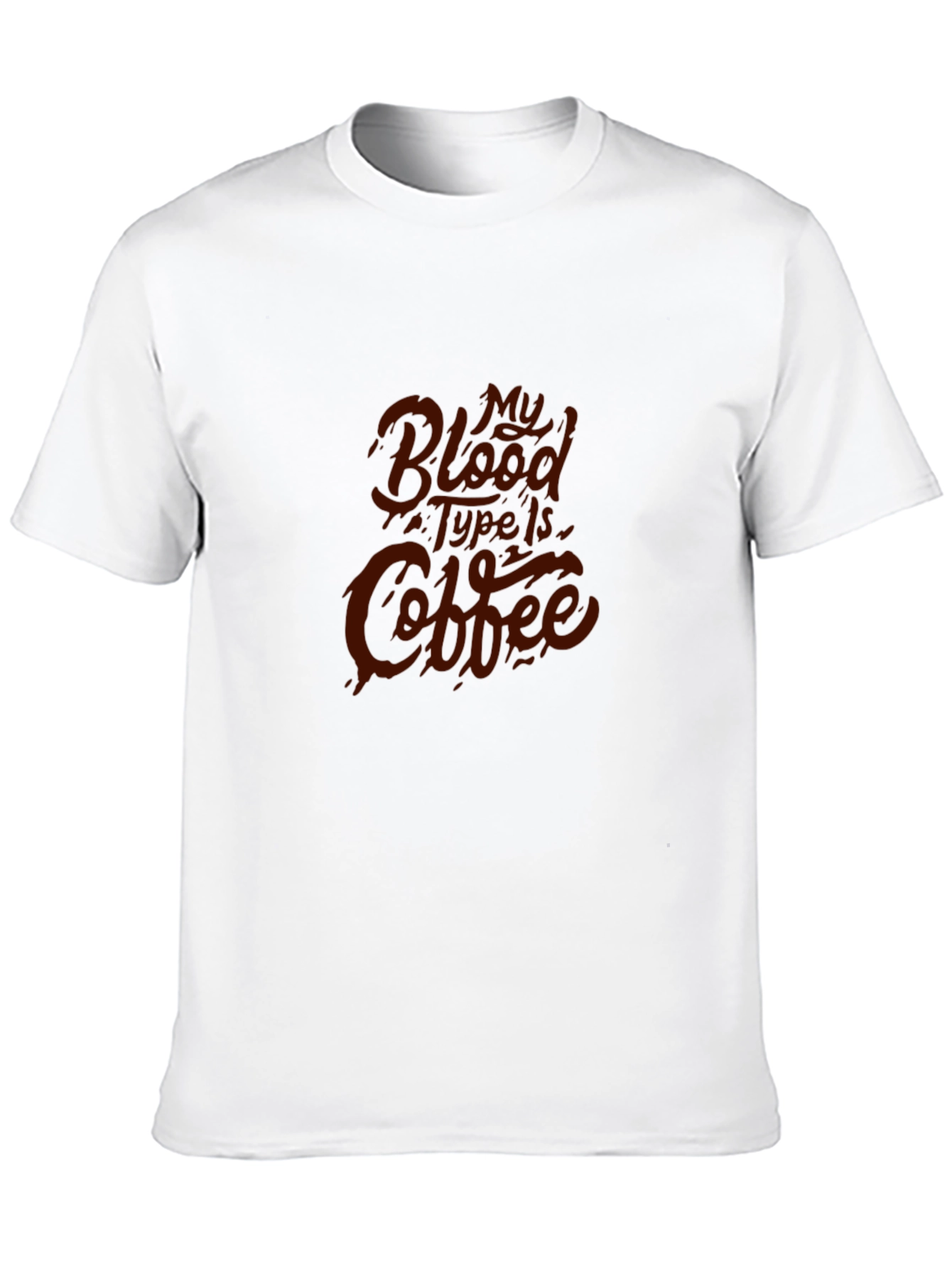 Coffee Blood Type Graphic Tee - Unisex