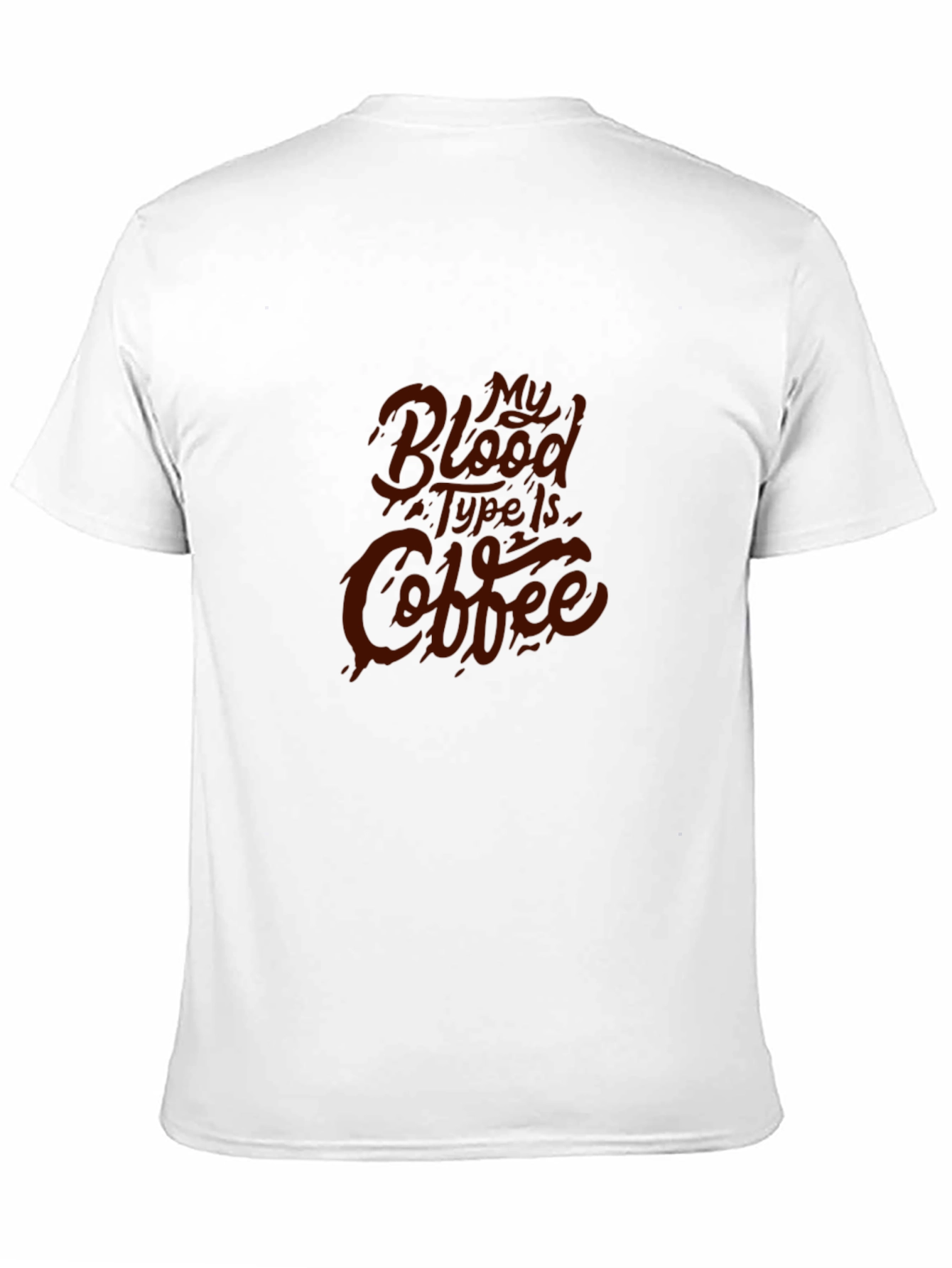 Coffee Blood Type Graphic Tee - Unisex
