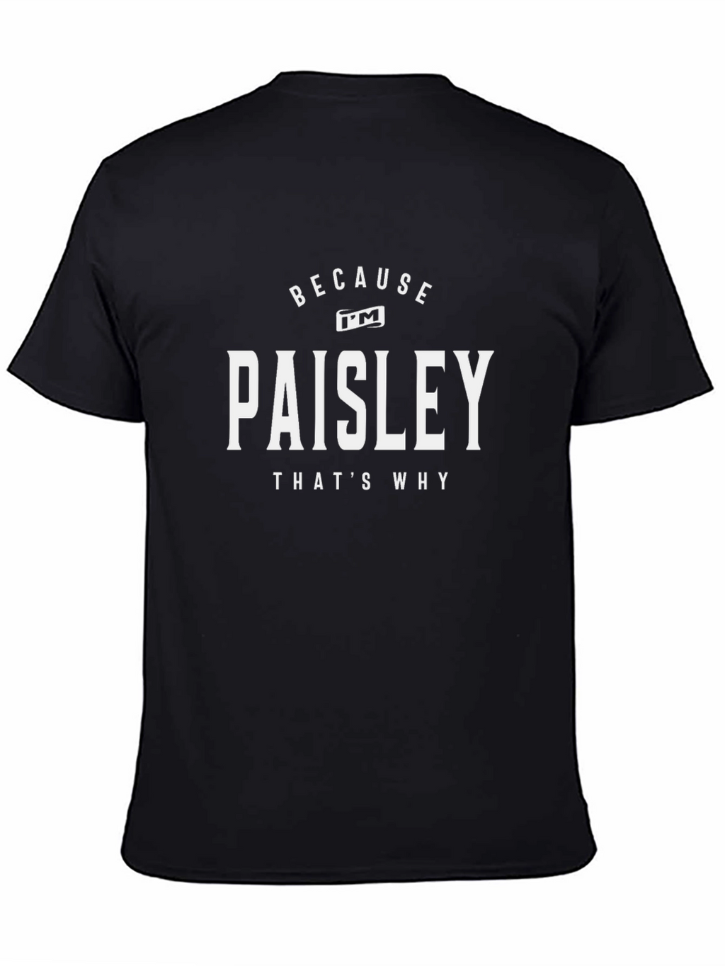 Because Im Paisley Thats Why T-Shirt