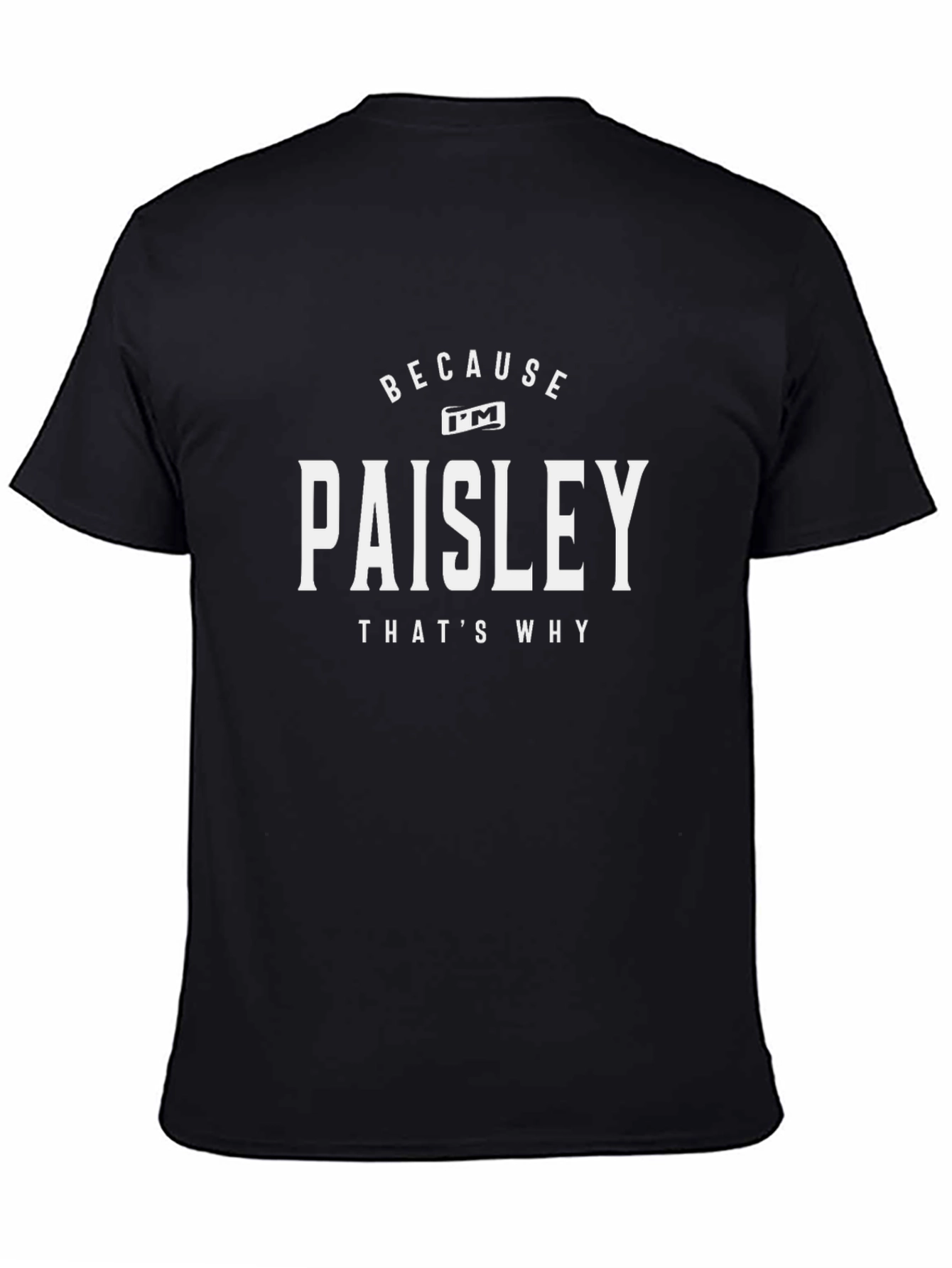 Because Im Paisley Thats Why T-Shirt